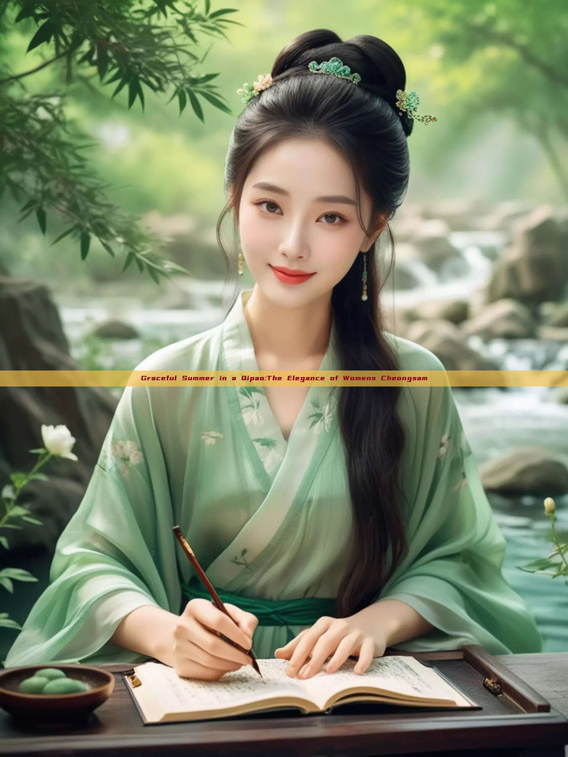 Graceful Summer in a Qipao:The Elegance of Womens Cheongsam