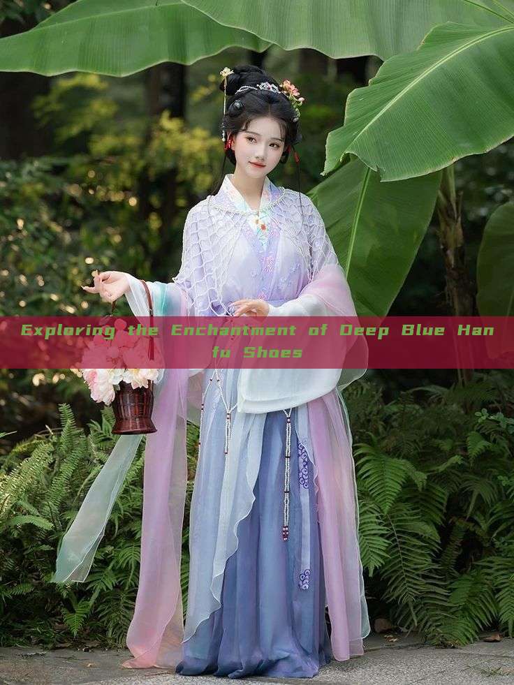 Exploring the Enchantment of Deep Blue Hanfu Shoes