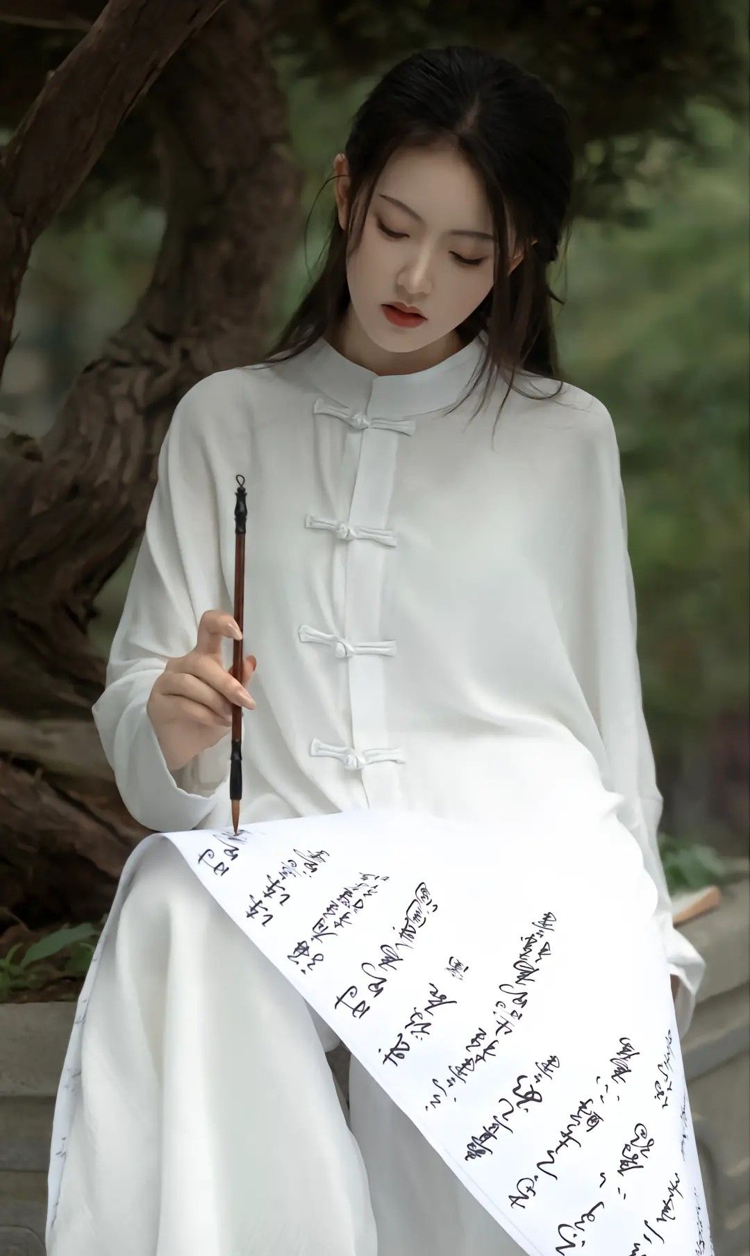 Ancient-Style Princess Dress for Hanfu Girl:A Fairy-Inspired Lotus-Skirted Dress