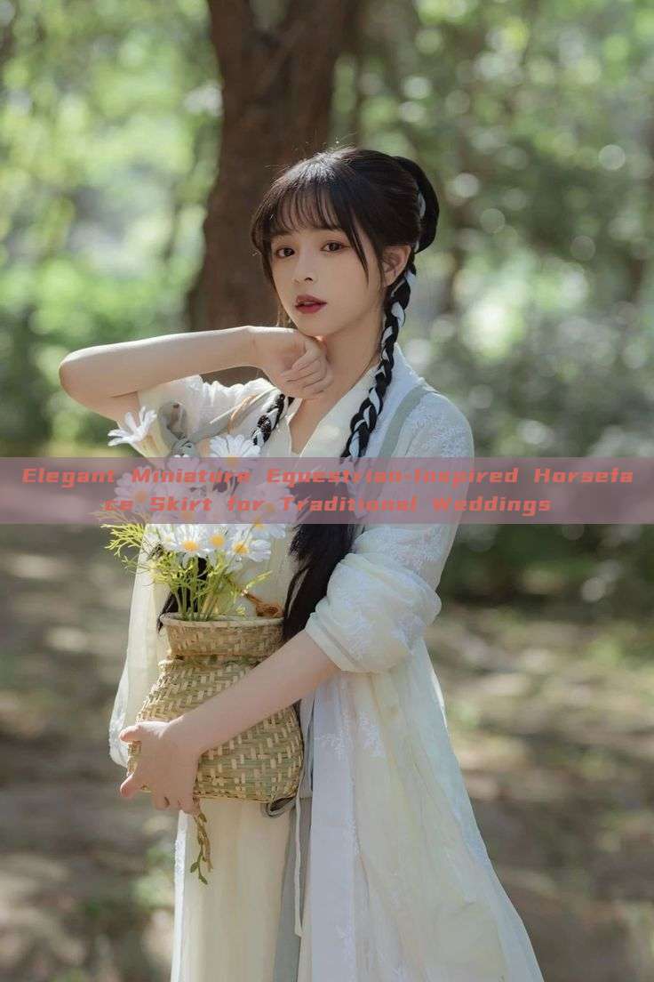 Elegant Miniature Equestrian-Inspired Horseface Skirt for Traditional Weddings Elegant Miniature Equestrian-Inspired Horseface Skirt for Traditional Weddings