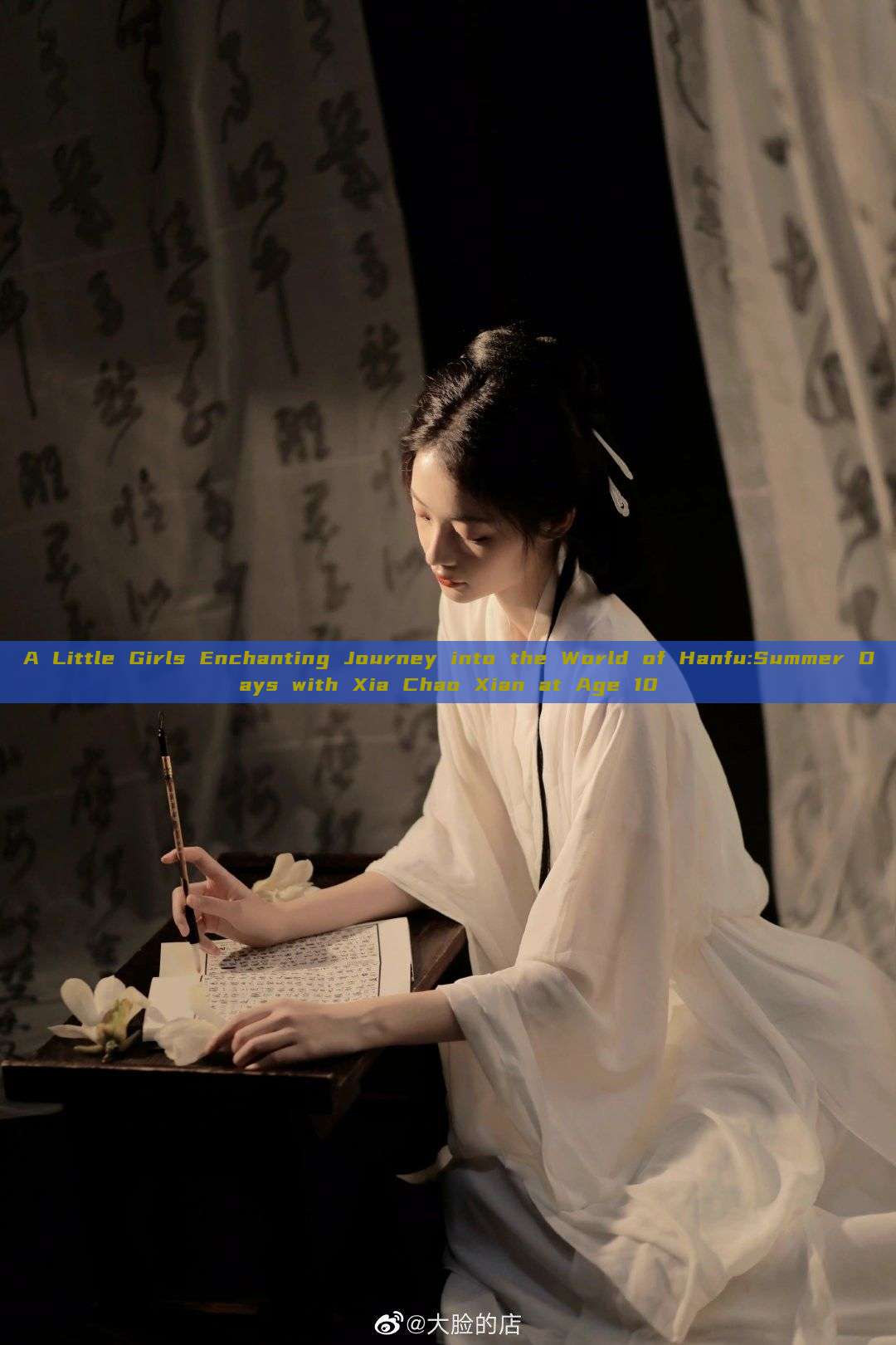 A Little Girls Enchanting Journey into the World of Hanfu:Summer Days with Xia Chao Xian at Age 10 A Little Girls Enchanting Journey into the World of Hanfu:Summer Days with Xia Chao Xian at Age 10