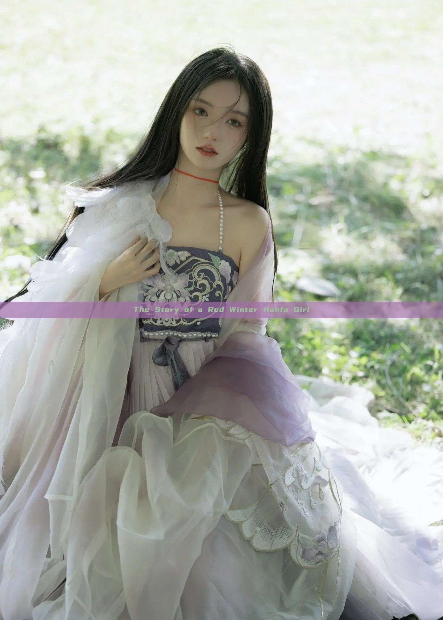 The Story of a Red Winter Hanfu Girl The Story of a Red Winter Hanfu Girl