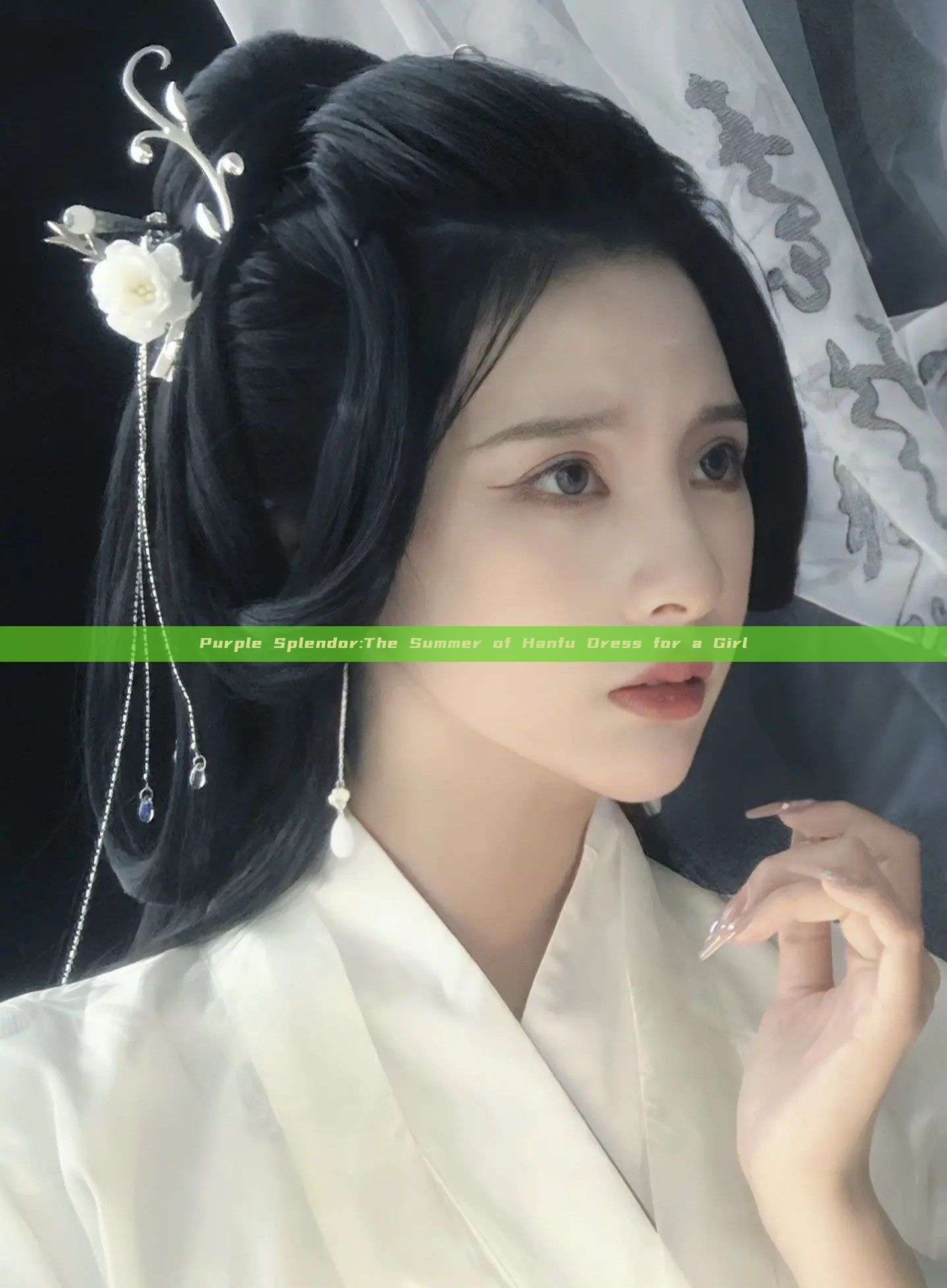 Purple Splendor:The Summer of Hanfu Dress for a Girl Purple Splendor:The Summer of Hanfu Dress for a Girl