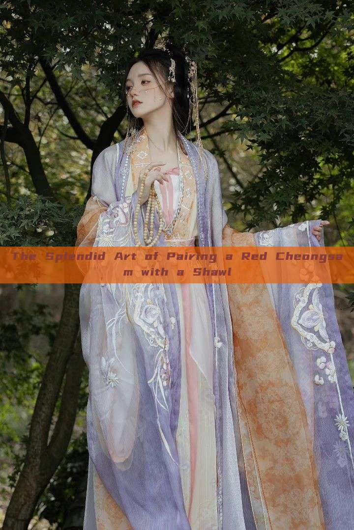 The Splendid Art of Pairing a Red Cheongsam with a Shawl The Splendid Art of Pairing a Red Cheongsam with a Shawl