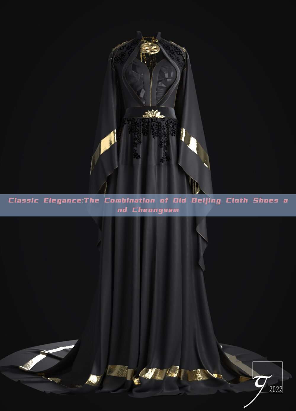 Classic Elegance:The Combination of Old Beijing Cloth Shoes and Cheongsam