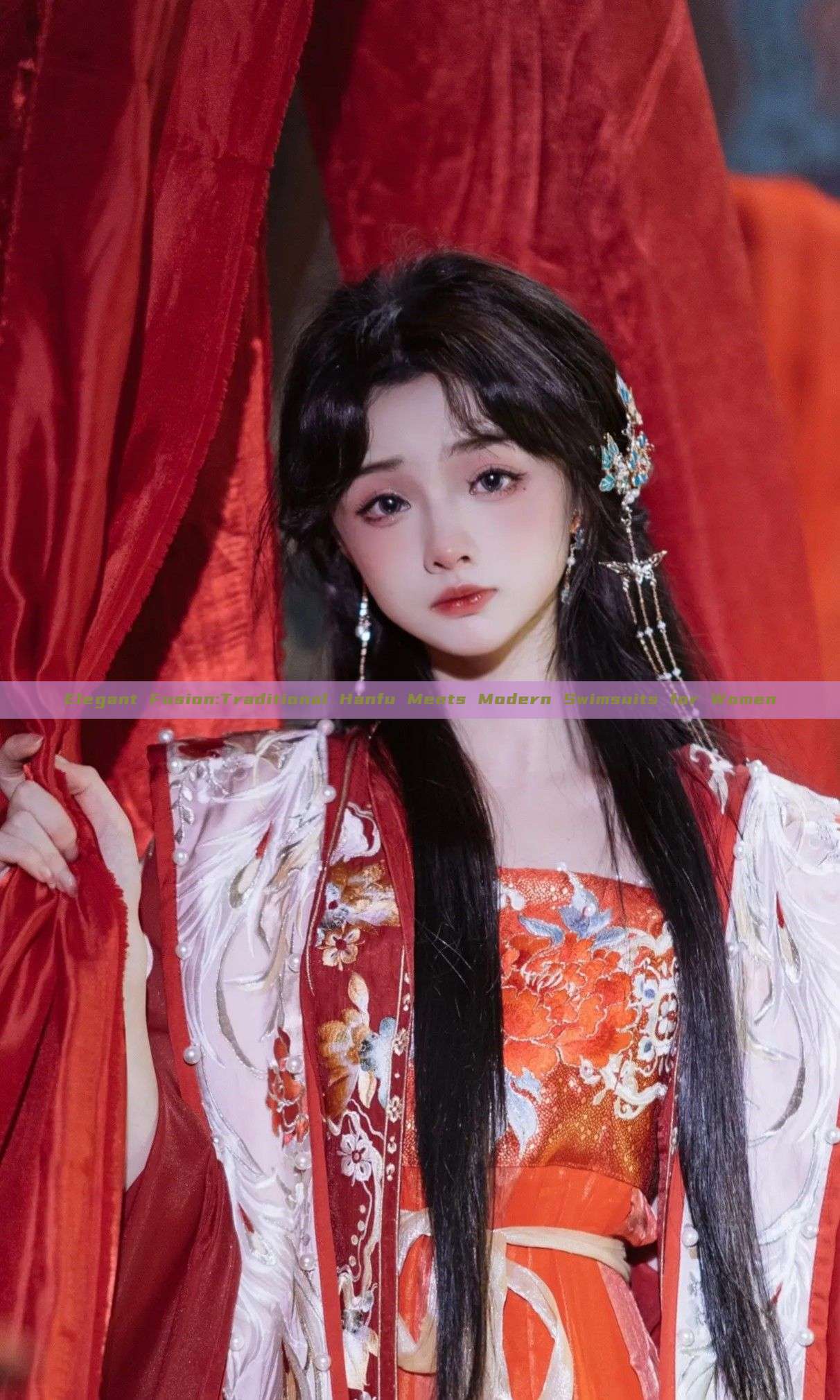 Elegant Fusion:Traditional Hanfu Meets Modern Swimsuits for Women Elegant Fusion:Traditional Hanfu Meets Modern Swimsuits for Women