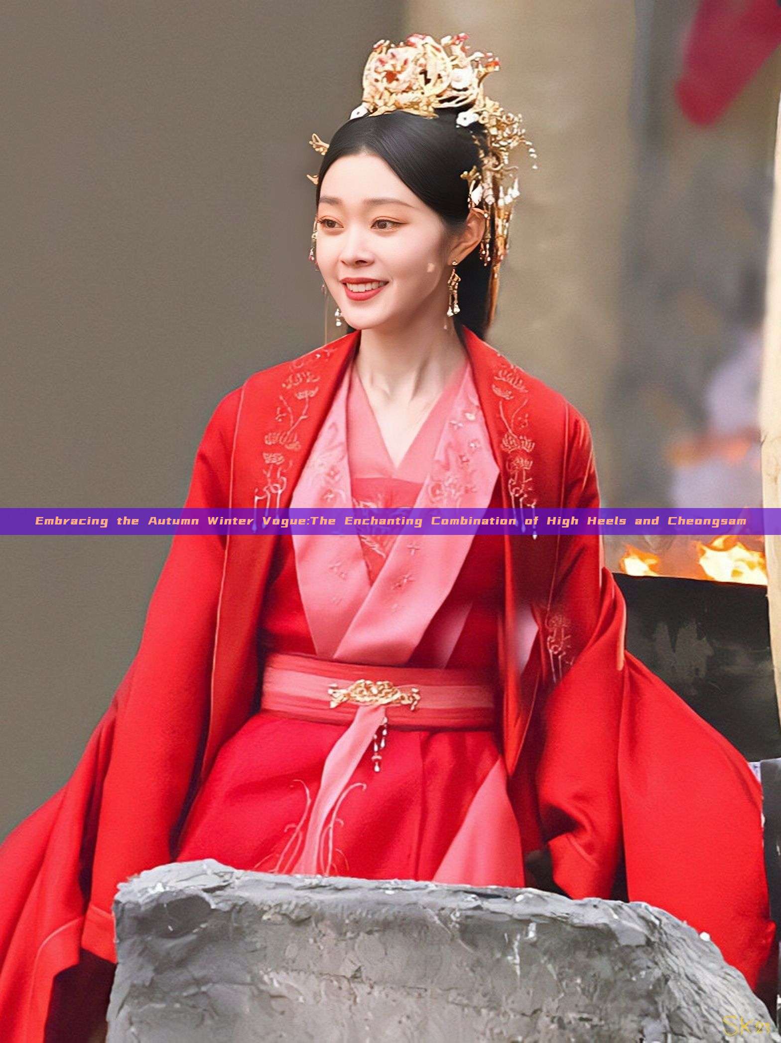 Embracing the Autumn Winter Vogue:The Enchanting Combination of High Heels and Cheongsam Embracing the Autumn Winter Vogue:The Enchanting Combination of High Heels and Cheongsam