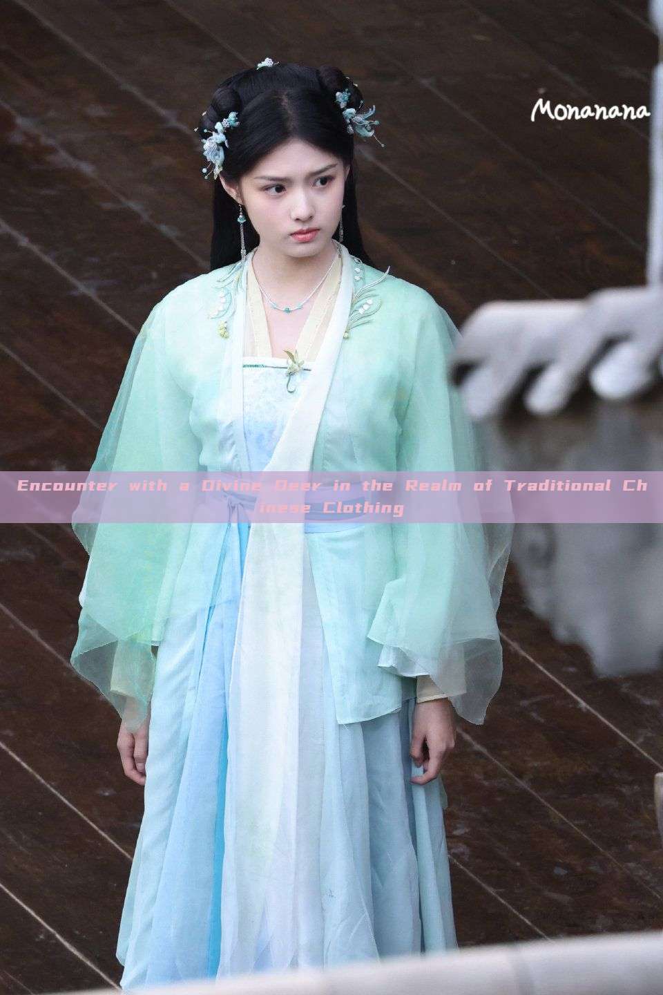 Encounter with a Divine Deer in the Realm of Traditional Chinese Clothing Encounter with a Divine Deer in the Realm of Traditional Chinese Clothing