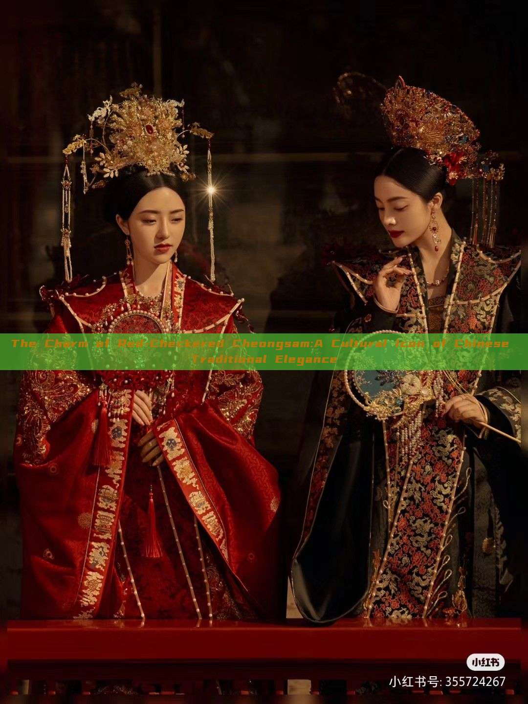 The Charm of Red-Checkered Cheongsam:A Cultural Icon of Chinese Traditional Elegance The Charm of Red-Checkered Cheongsam:A Cultural Icon of Chinese Traditional Elegance