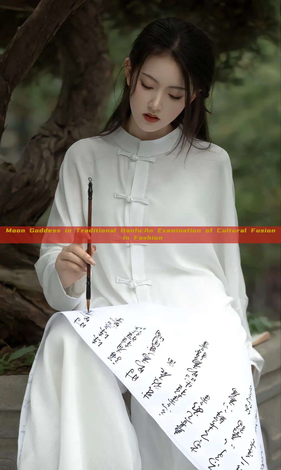 Moon Goddess in Traditional Hanfu:An Examination of Cultural Fusion in Fashion Moon Goddess in Traditional Hanfu:An Examination of Cultural Fusion in Fashion