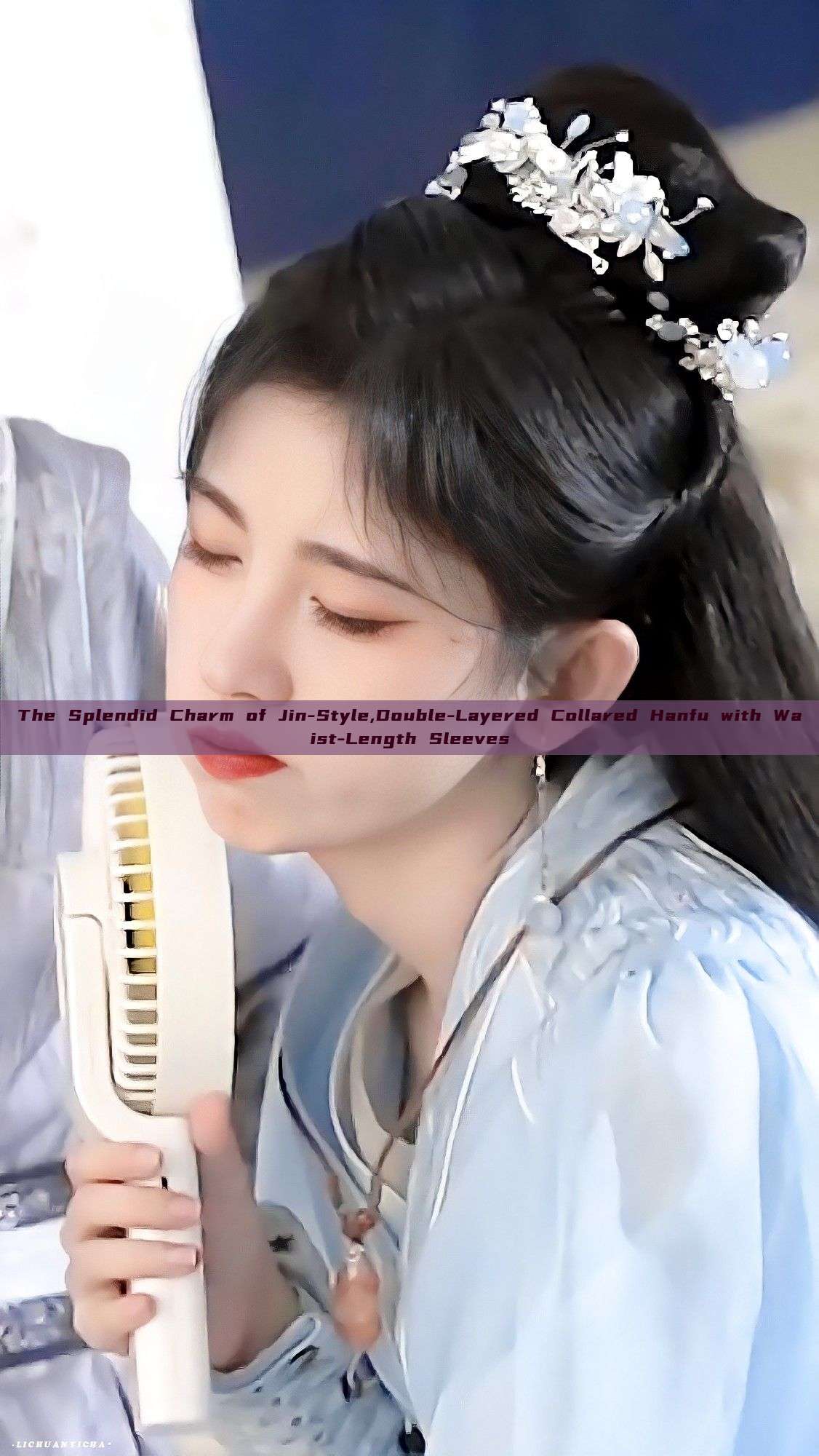 The Splendid Charm of Jin-Style,Double-Layered Collared Hanfu with Waist-Length Sleeves The Splendid Charm of Jin-Style,Double-Layered Collared Hanfu with Waist-Length Sleeves