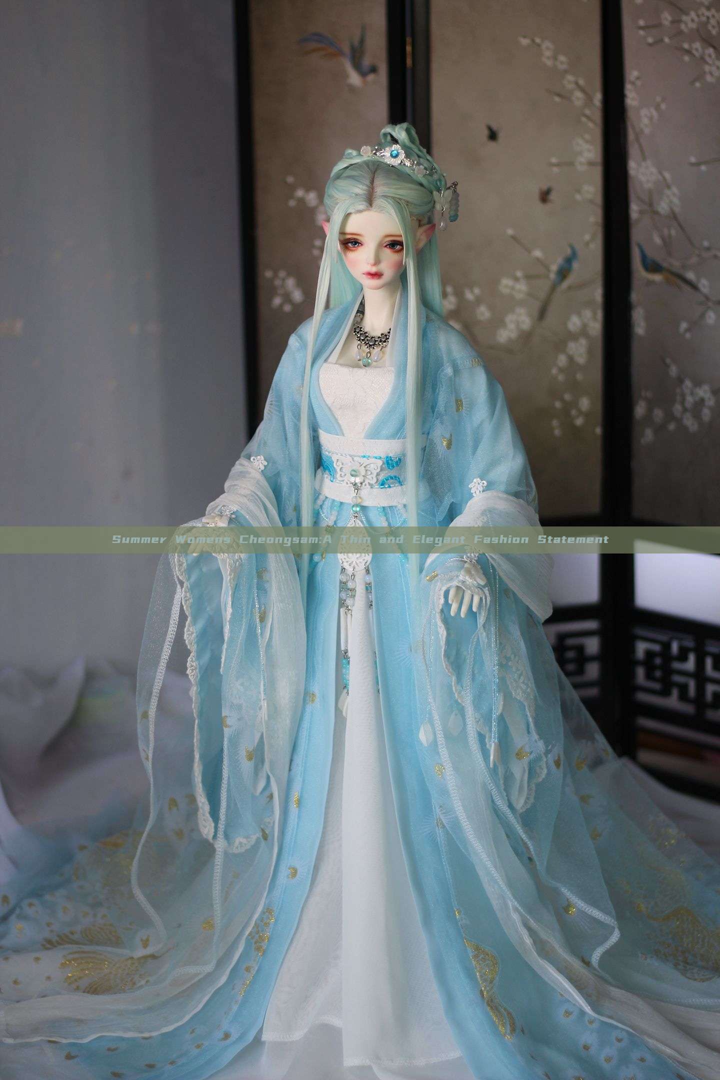 Summer Womens Cheongsam:A Thin and Elegant Fashion Statement Summer Womens Cheongsam:A Thin and Elegant Fashion Statement