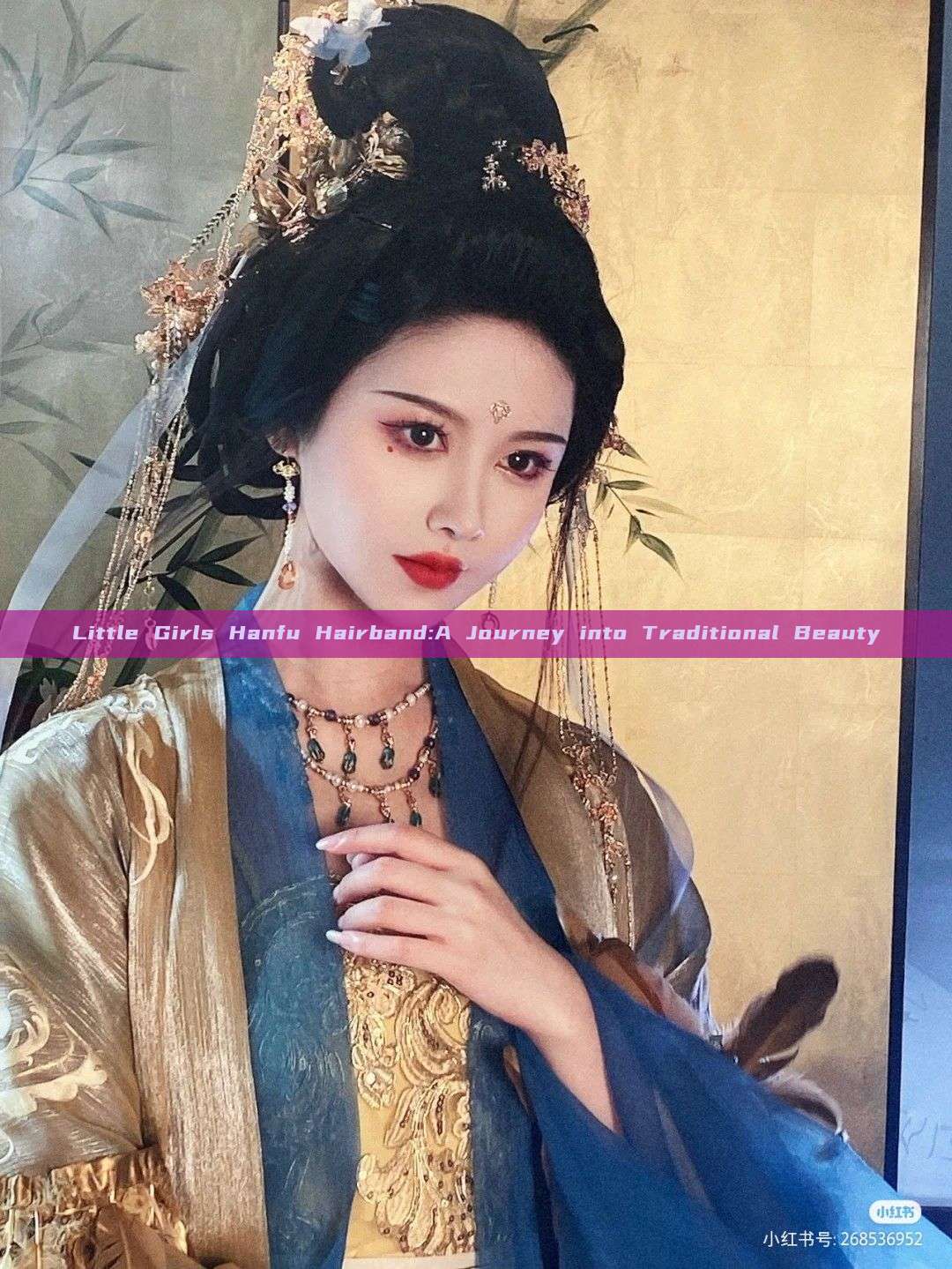 Little Girls Hanfu Hairband:A Journey into Traditional Beauty Little Girls Hanfu Hairband:A Journey into Traditional Beauty