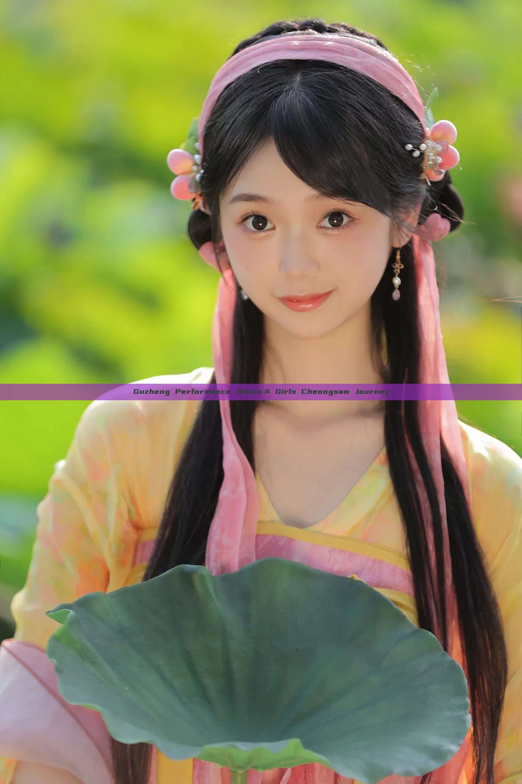 Guzheng Performance Attire:A Girls Cheongsam Journey Guzheng Performance Attire:A Girls Cheongsam Journey