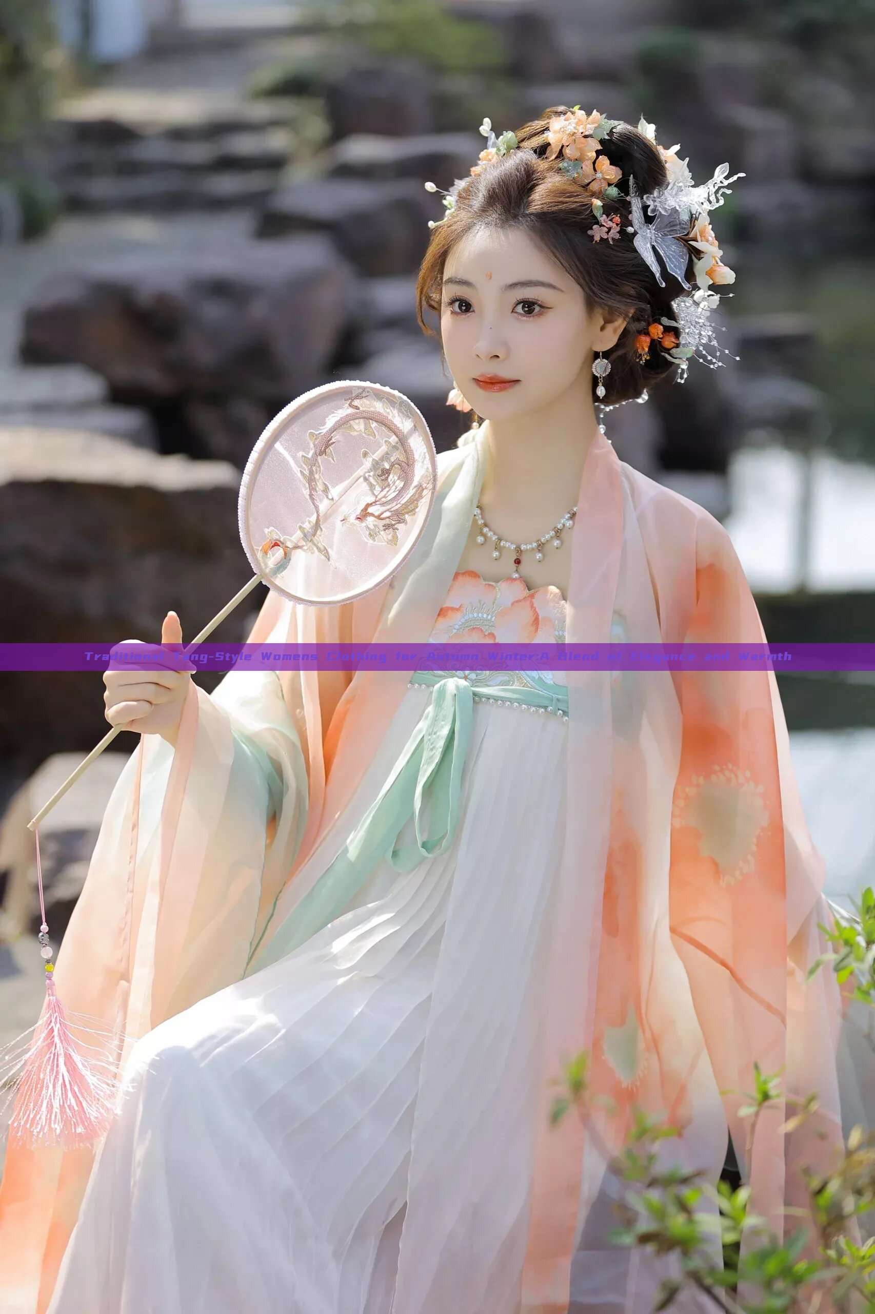 Traditional Tang-Style Womens Clothing for Autumn Winter:A Blend of Elegance and Warmth