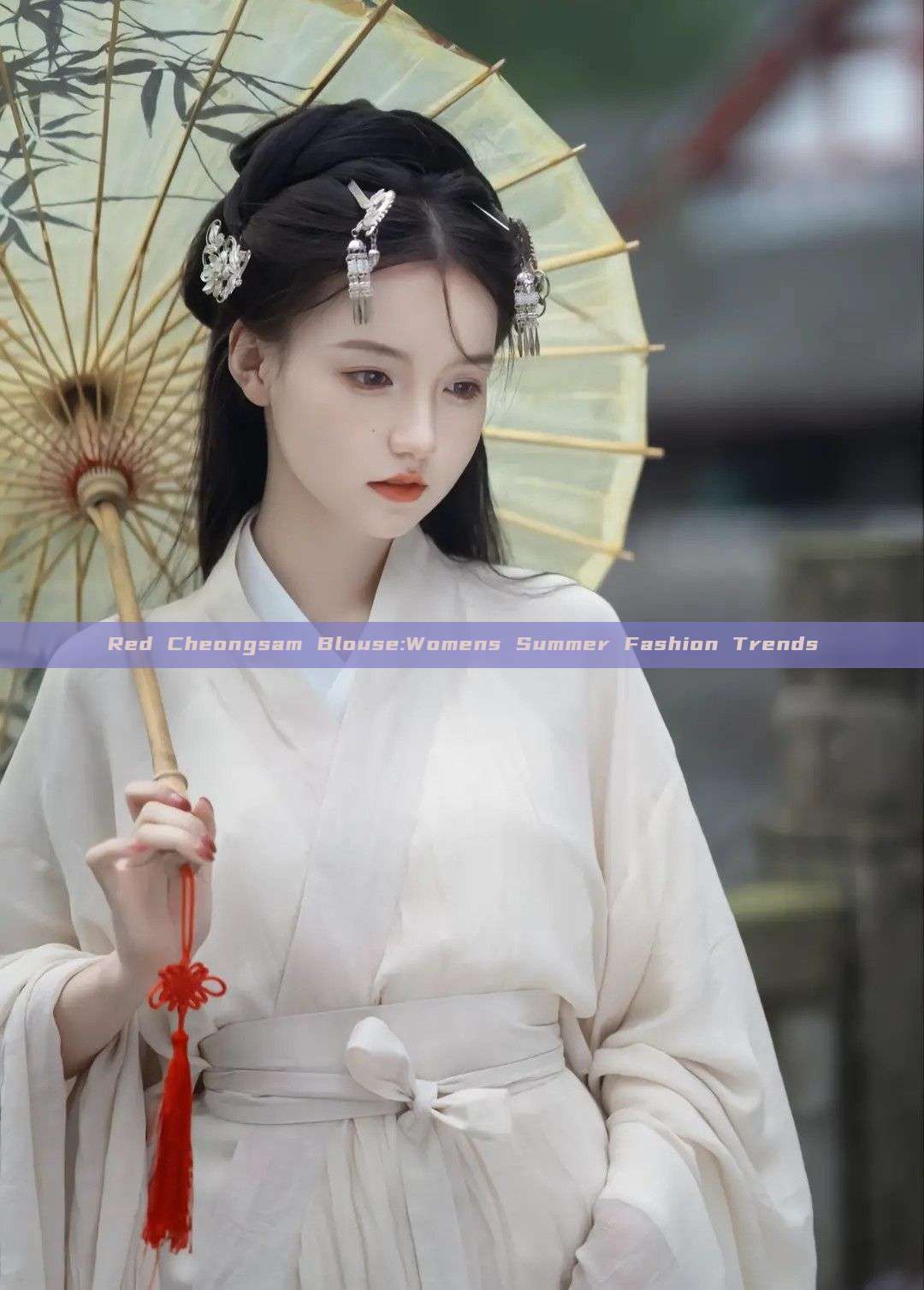 Red Cheongsam Blouse:Womens Summer Fashion Trends Red Cheongsam Blouse:Womens Summer Fashion Trends