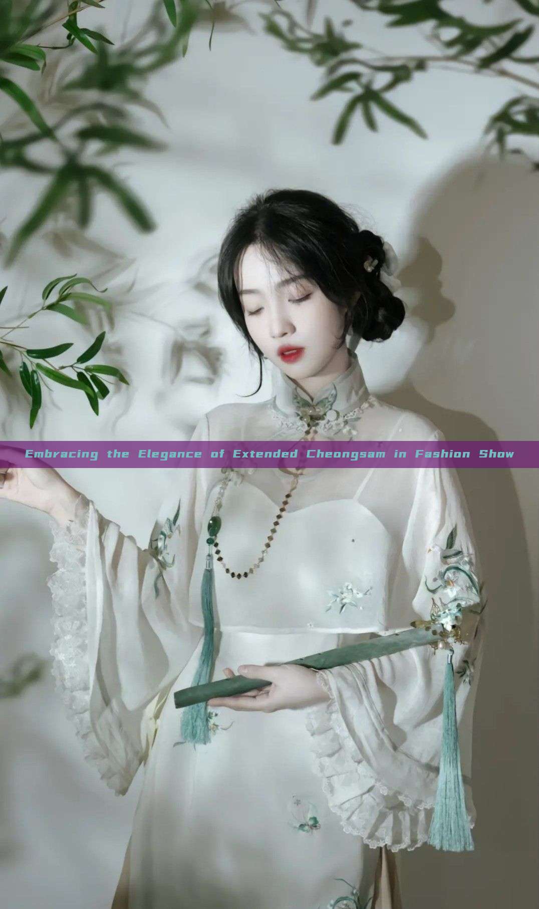 Embracing the Elegance of Extended Cheongsam in Fashion Show