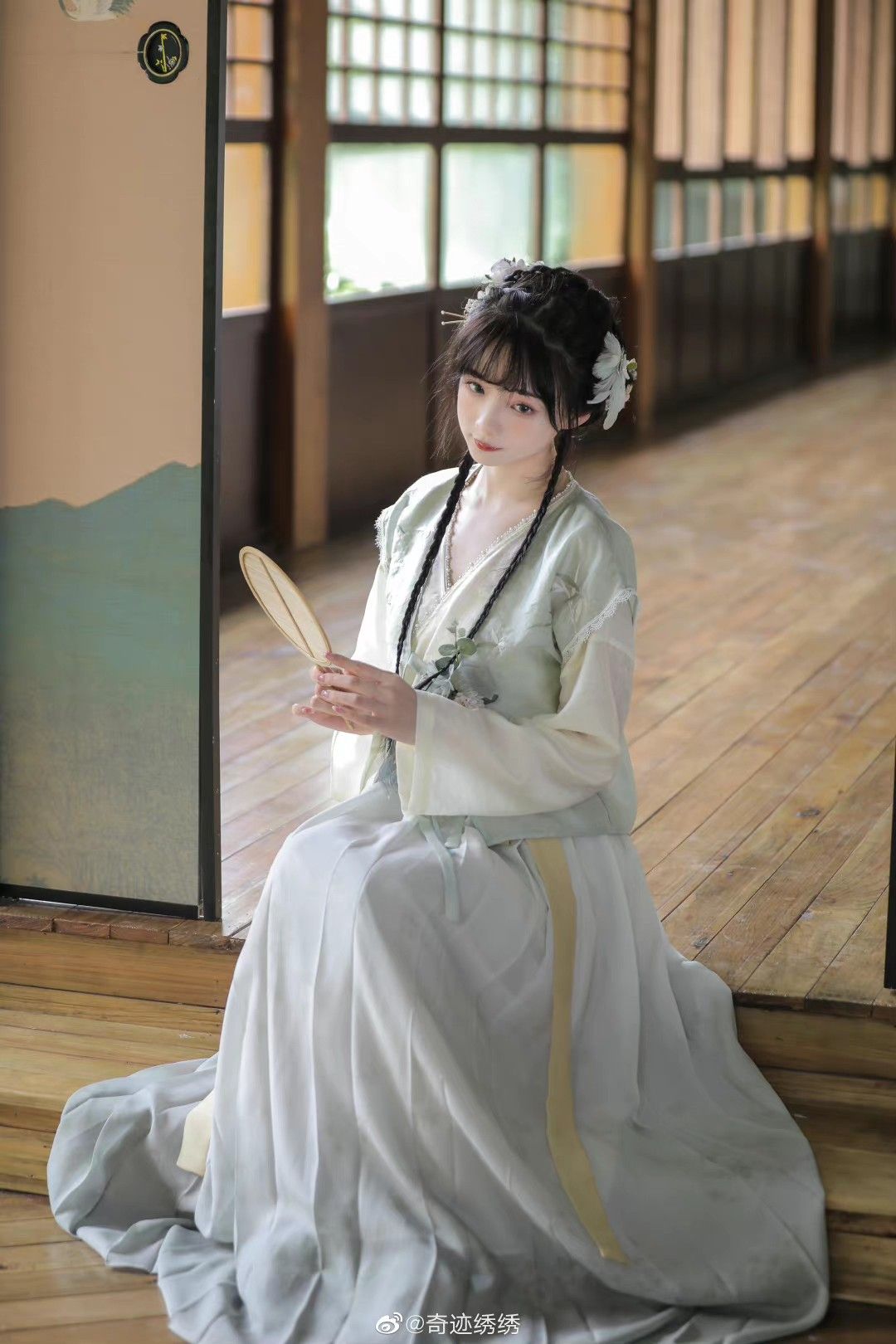 Reimagining Cheongsam Style with Modern Chinese Ethnic Touch in Organic Cotton and Organic Linen