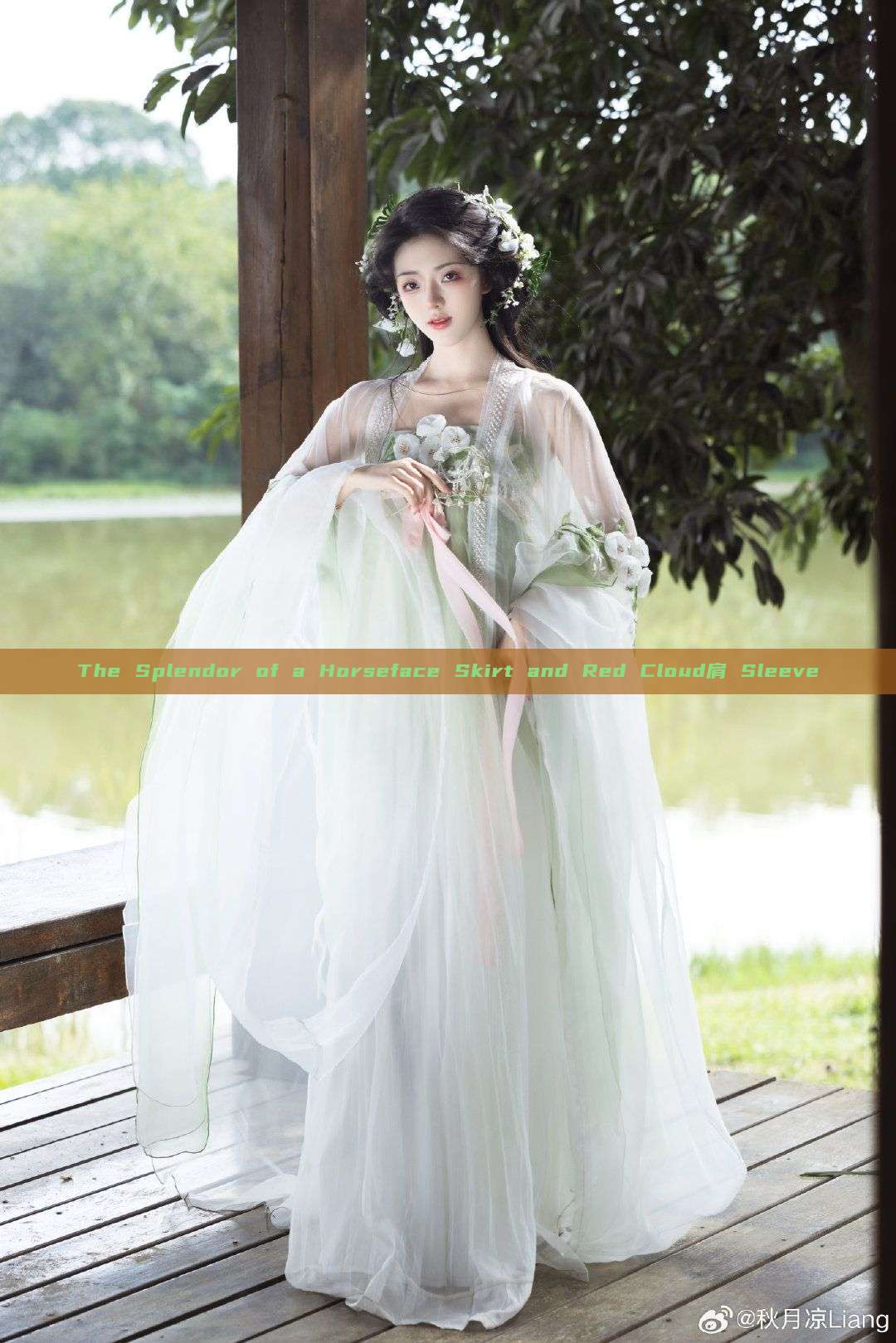 The Splendor of a Horseface Skirt and Red Cloud肩 Sleeve The Splendor of a Horseface Skirt and Red Cloud肩 Sleeve
