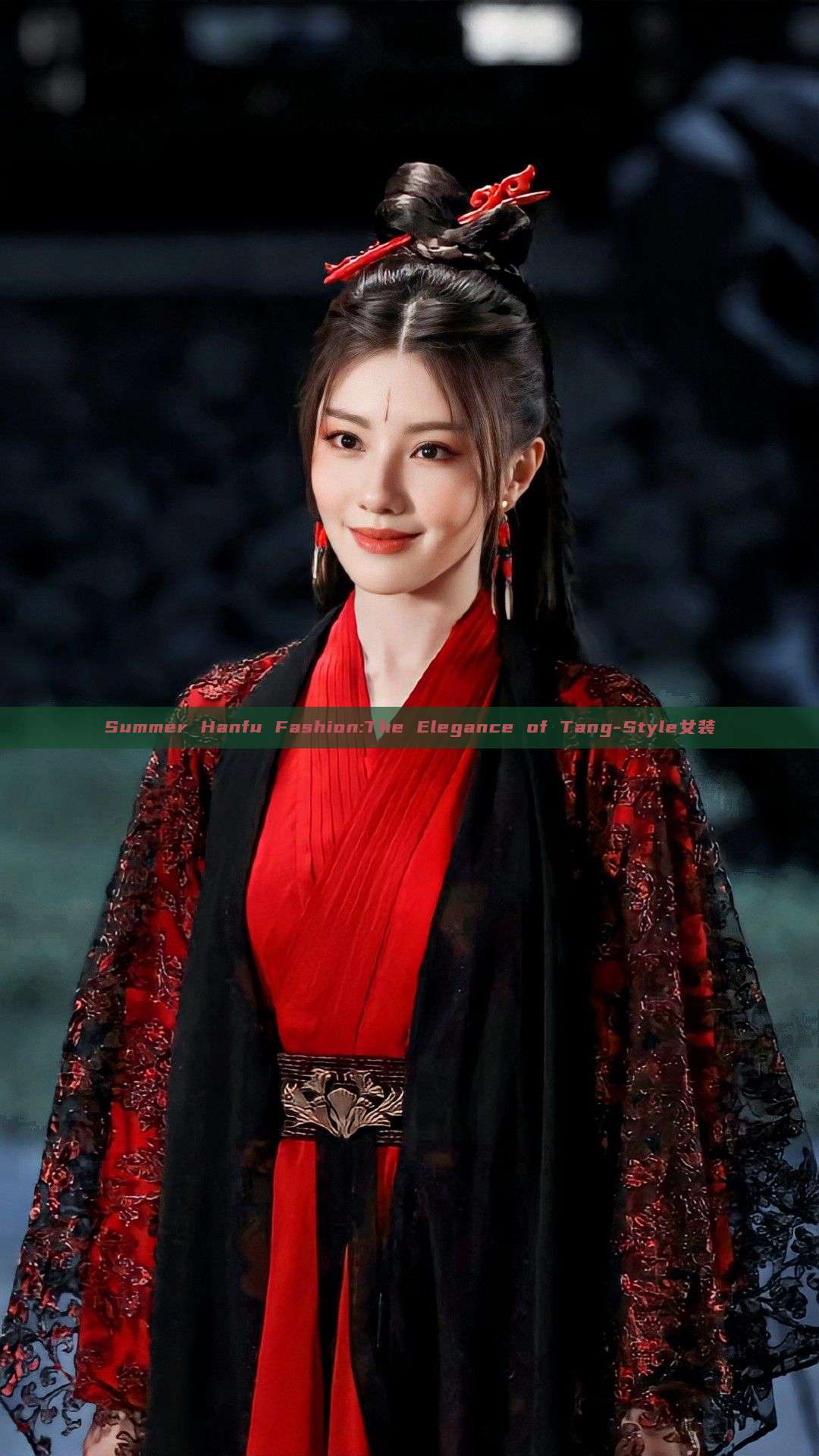 Summer Hanfu Fashion:The Elegance of Tang-Style女装 Summer Hanfu Fashion:The Elegance of Tang-Style女装