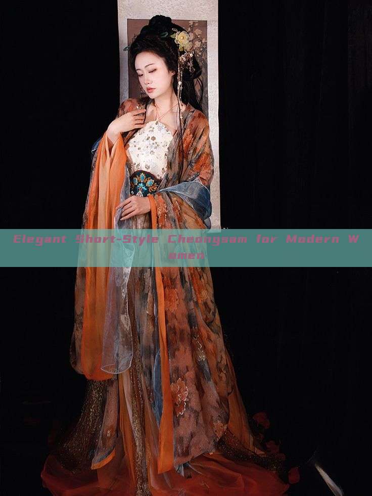 Elegant Short-Style Cheongsam for Modern Women
