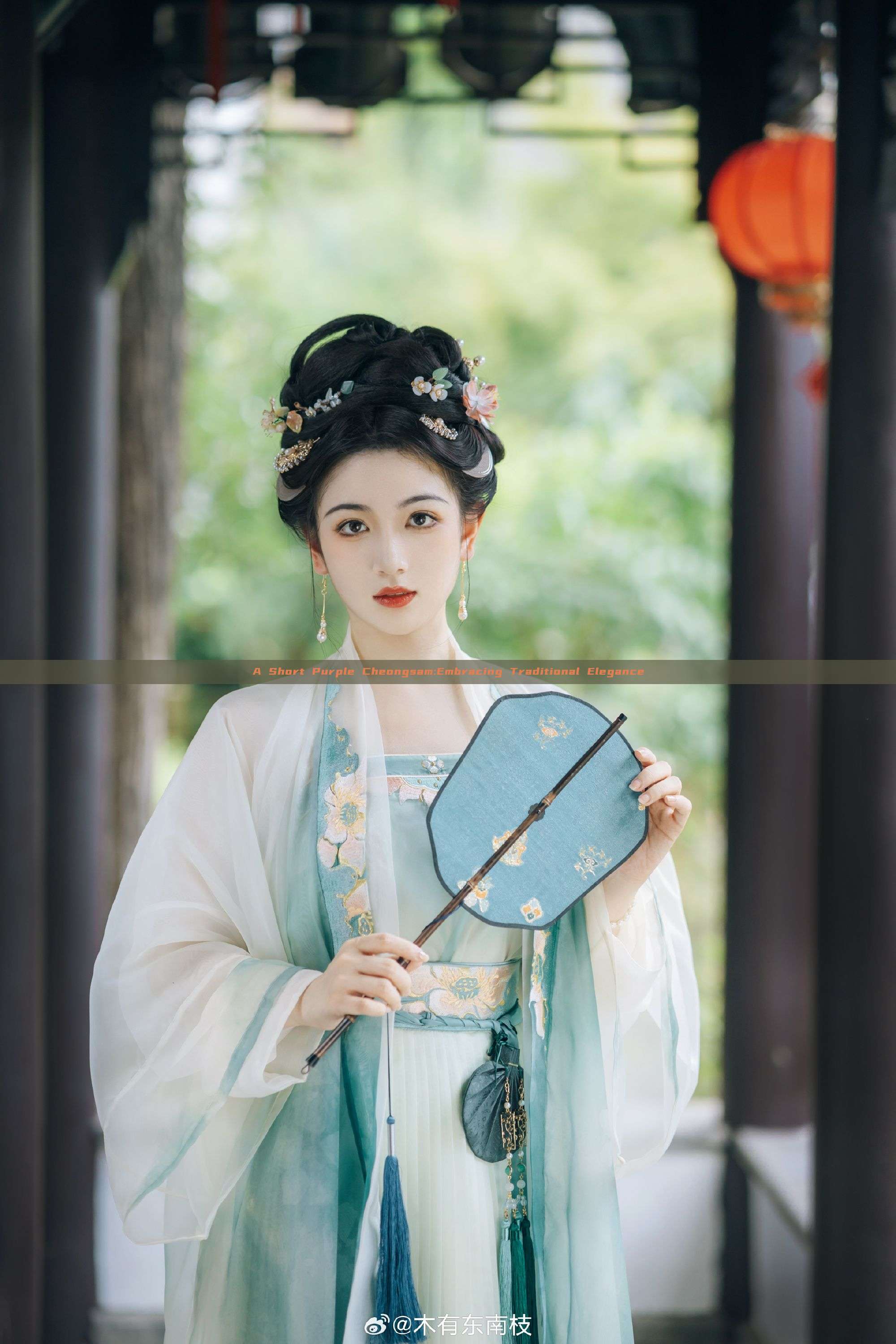 A Short Purple Cheongsam:Embracing Traditional Elegance A Short Purple Cheongsam:Embracing Traditional Elegance
