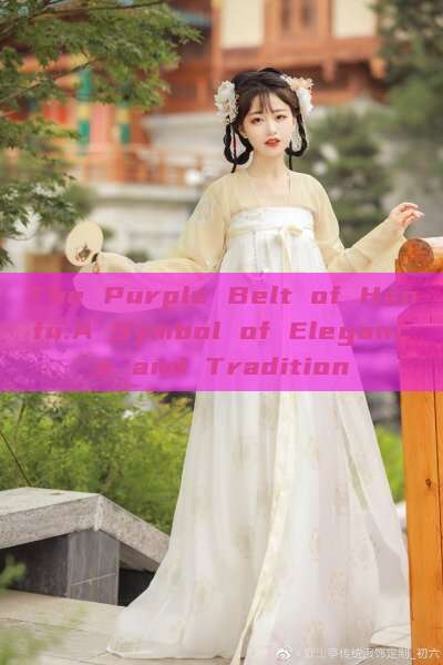 The Purple Belt of Hanfu:A Symbol of Elegance and Tradition