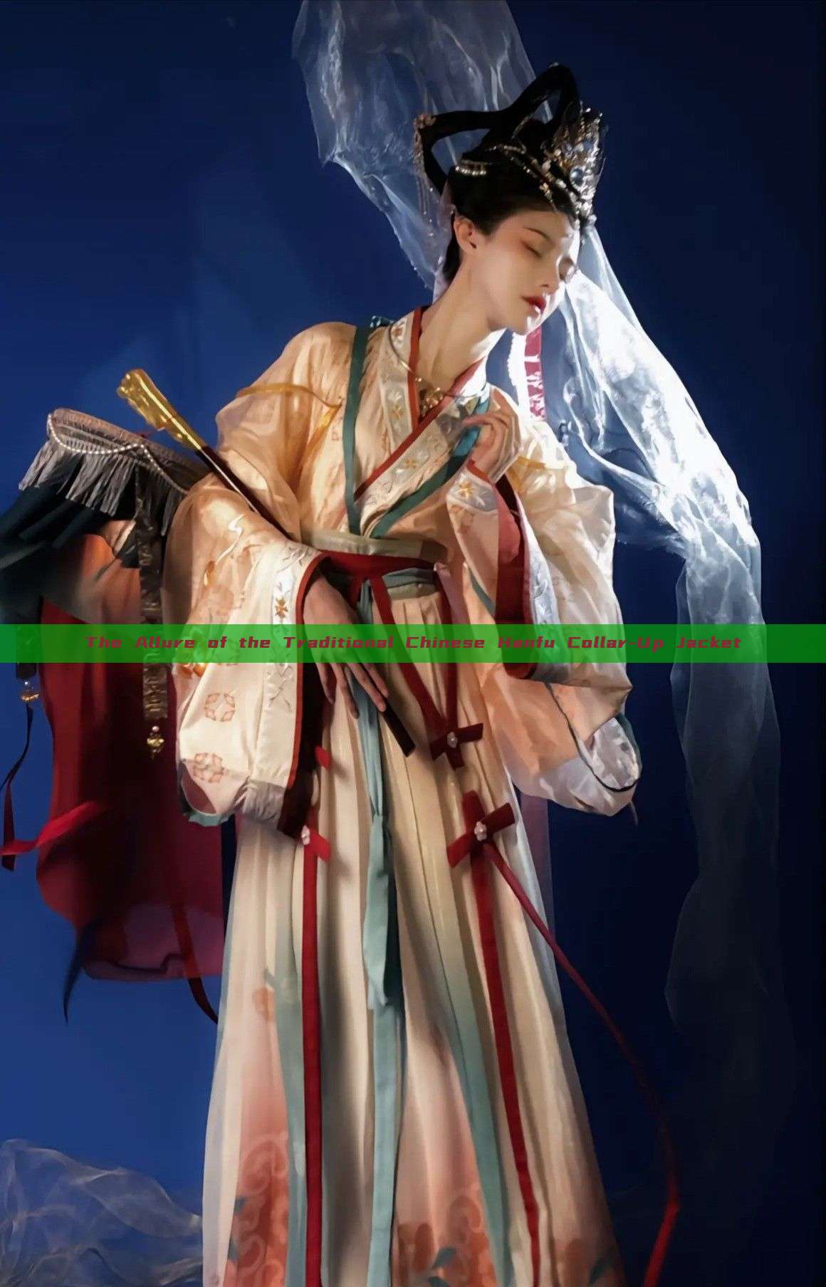The Allure of the Traditional Chinese Hanfu Collar-Up Jacket