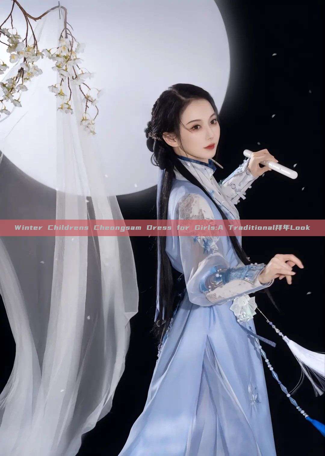 Winter Childrens Cheongsam Dress for Girls:A Traditional拜年Look