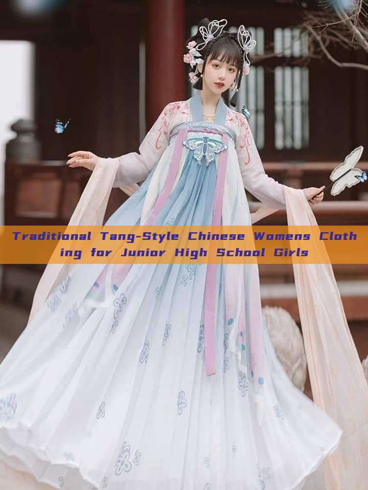 Traditional Tang-Style Chinese Womens Clothing for Junior High School Girls Traditional Tang-Style Chinese Womens Clothing for Junior High School Girls