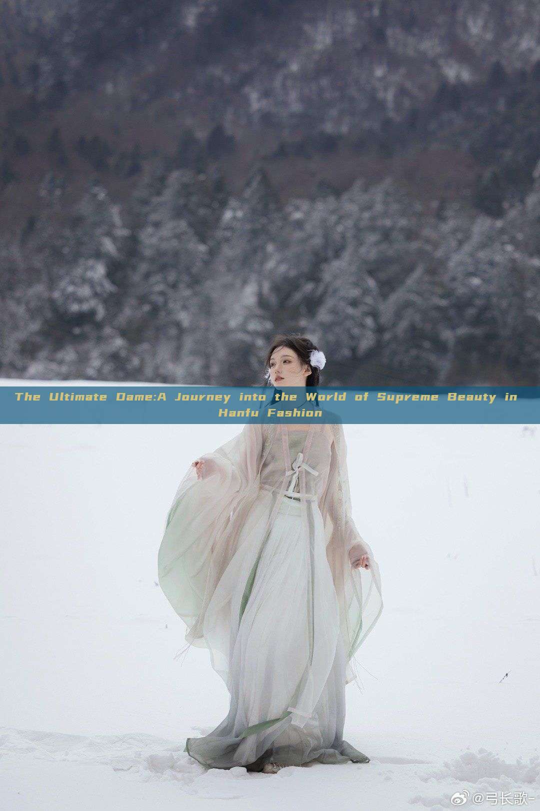 The Ultimate Dame:A Journey into the World of Supreme Beauty in Hanfu Fashion The Ultimate Dame:A Journey into the World of Supreme Beauty in Hanfu Fashion