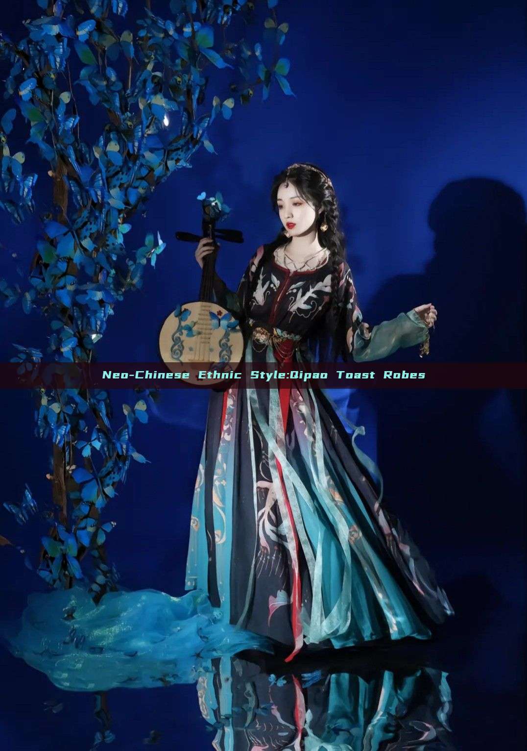 Neo-Chinese Ethnic Style:Qipao Toast Robes Neo-Chinese Ethnic Style:Qipao Toast Robes