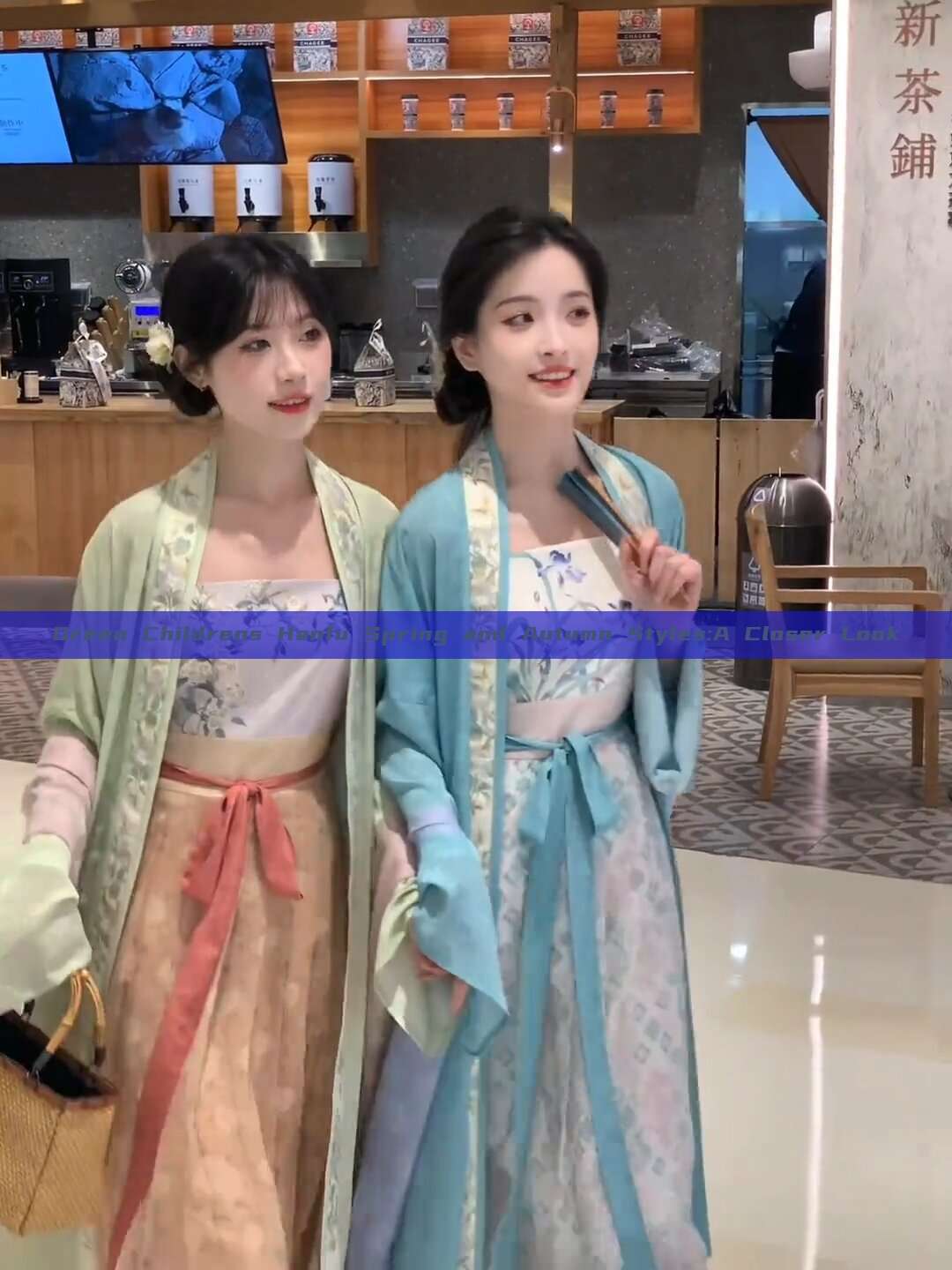 Green Childrens Hanfu Spring and Autumn Styles:A Closer Look Green Childrens Hanfu Spring and Autumn Styles:A Closer Look