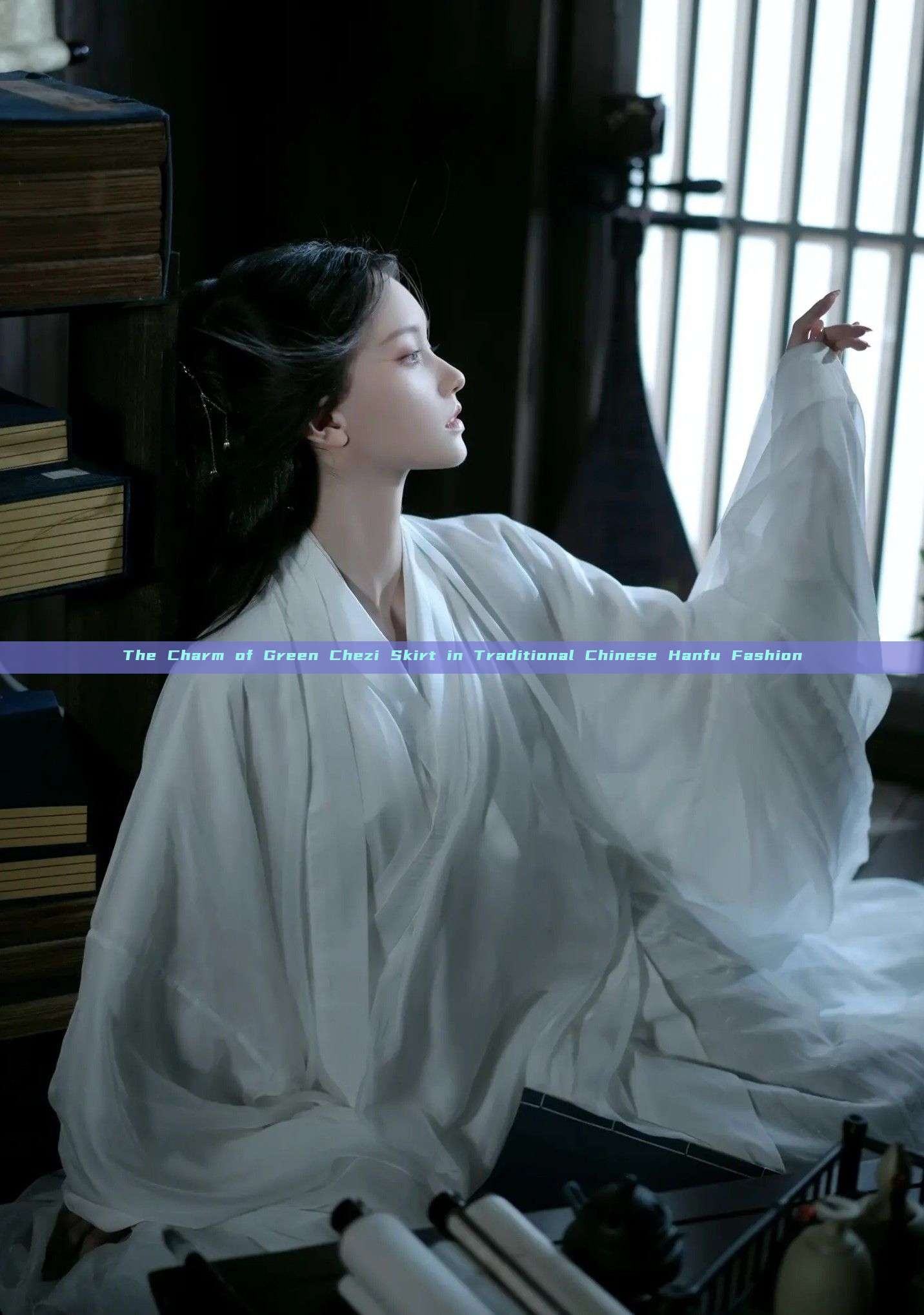 The Charm of Green Chezi Skirt in Traditional Chinese Hanfu Fashion The Charm of Green Chezi Skirt in Traditional Chinese Hanfu Fashion