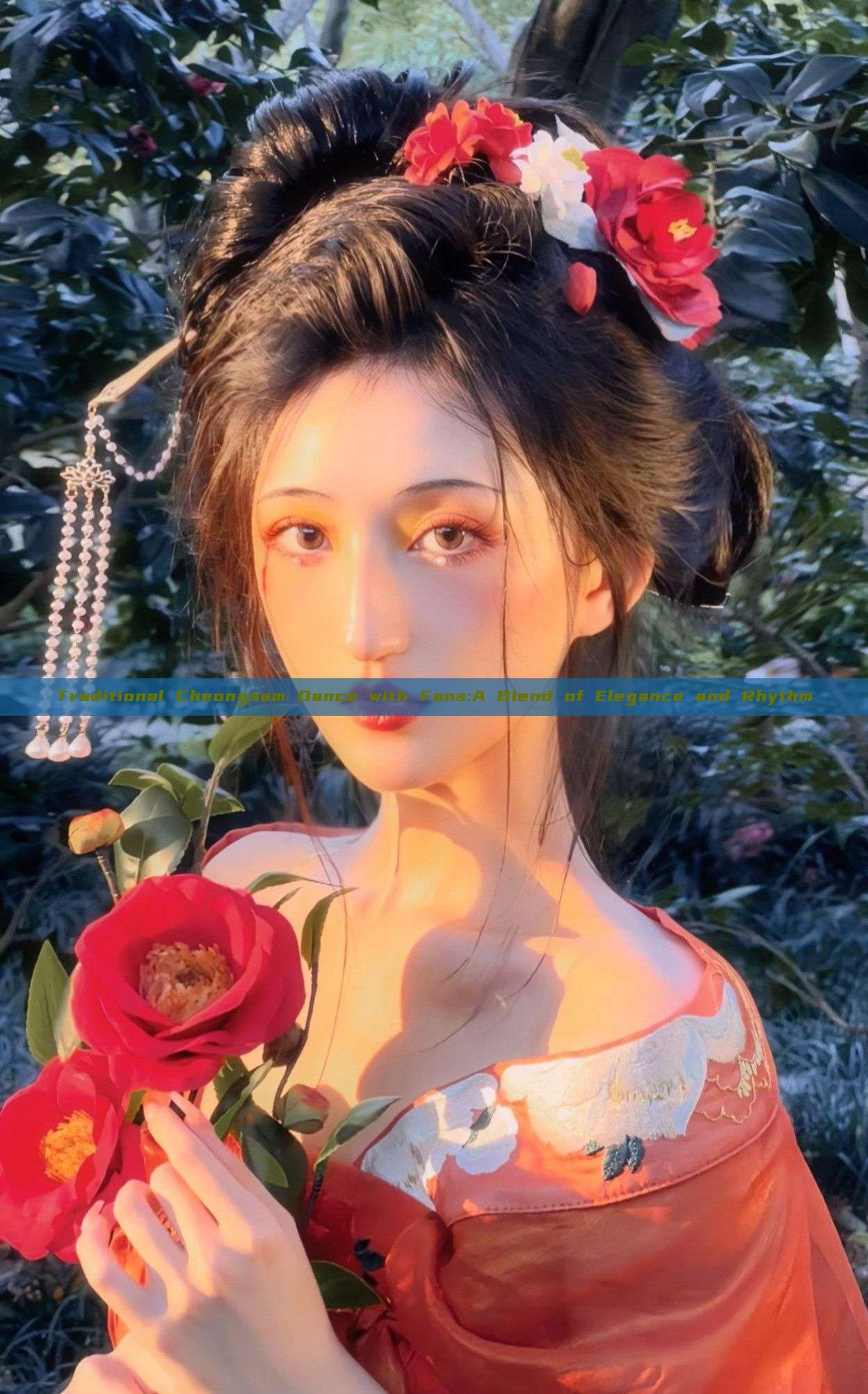 Traditional Cheongsam Dance with Fans:A Blend of Elegance and Rhythm Traditional Cheongsam Dance with Fans:A Blend of Elegance and Rhythm