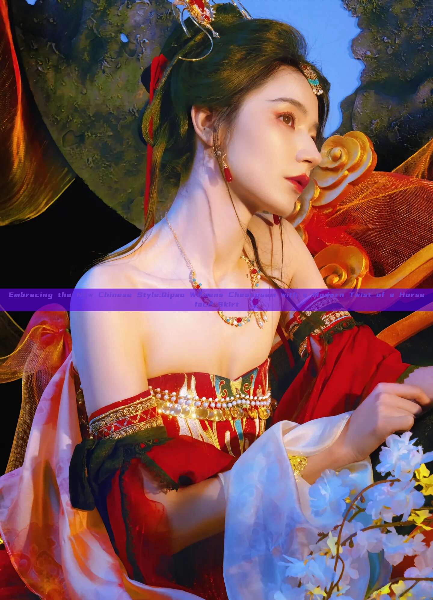 Embracing the New Chinese Style:Qipao Womens Cheongsam with a Modern Twist of a Horseface Skirt Embracing the New Chinese Style:Qipao Womens Cheongsam with a Modern Twist of a Horseface Skirt