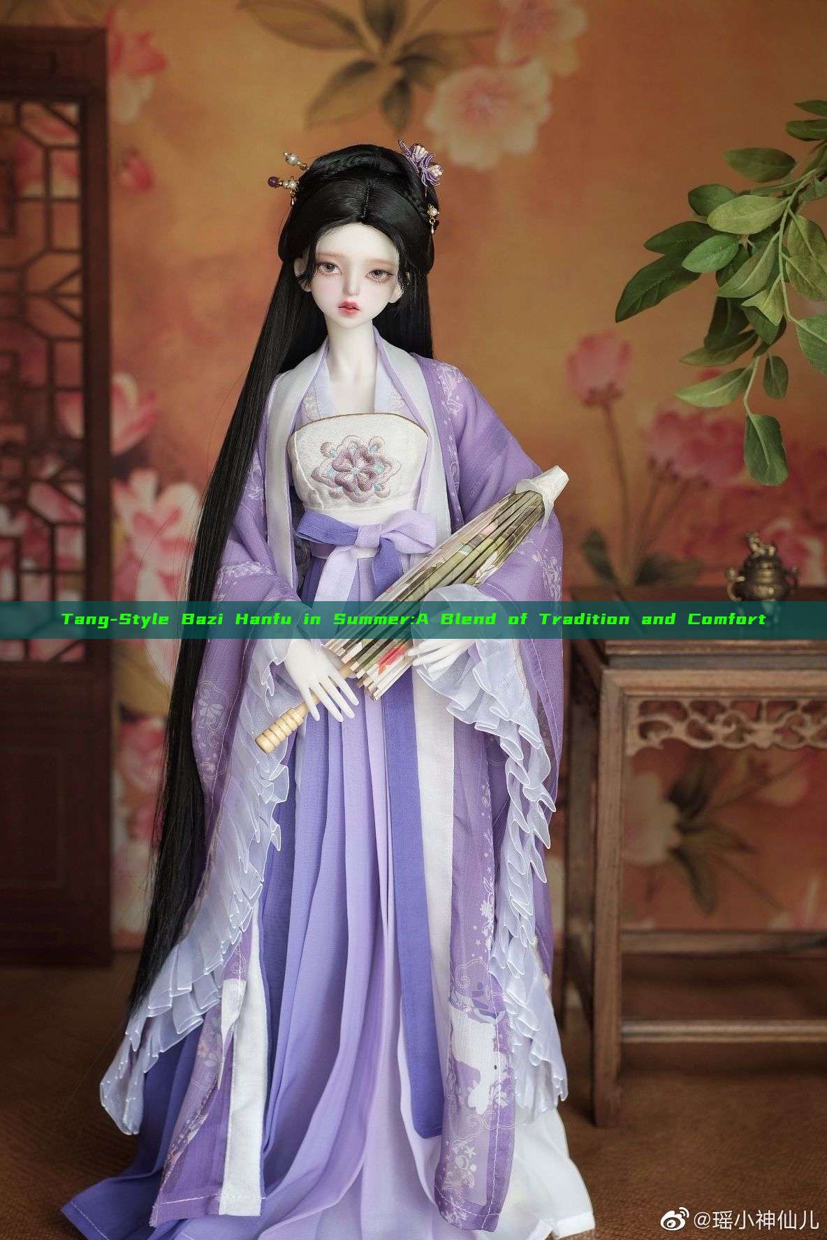 Tang-Style Bazi Hanfu in Summer:A Blend of Tradition and Comfort Tang-Style Bazi Hanfu in Summer:A Blend of Tradition and Comfort