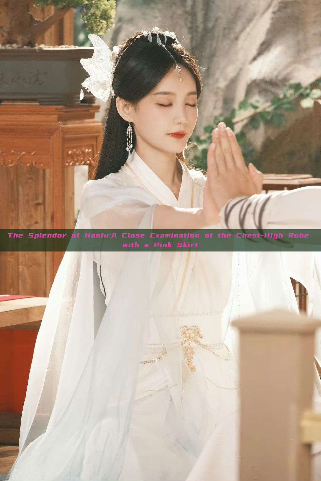 The Splendor of Hanfu:A Close Examination of the Chest-High Robe with a Pink Skirt The Splendor of Hanfu:A Close Examination of the Chest-High Robe with a Pink Skirt