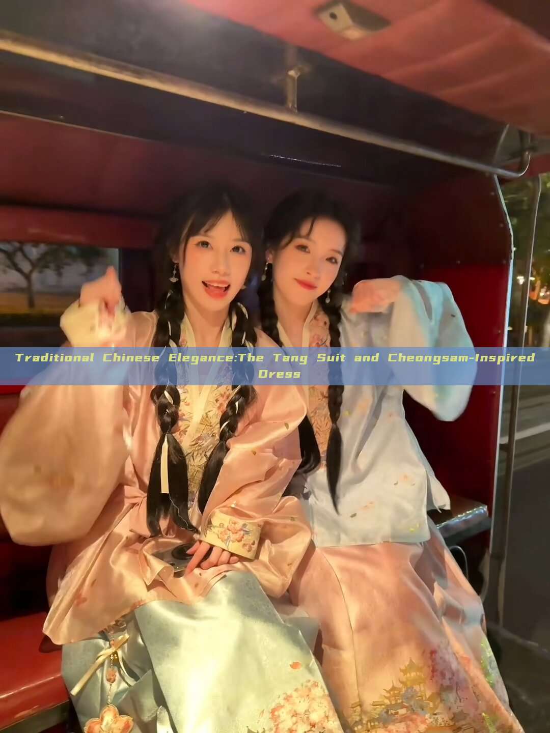 Traditional Chinese Elegance:The Tang Suit and Cheongsam-Inspired Dress Traditional Chinese Elegance:The Tang Suit and Cheongsam-Inspired Dress