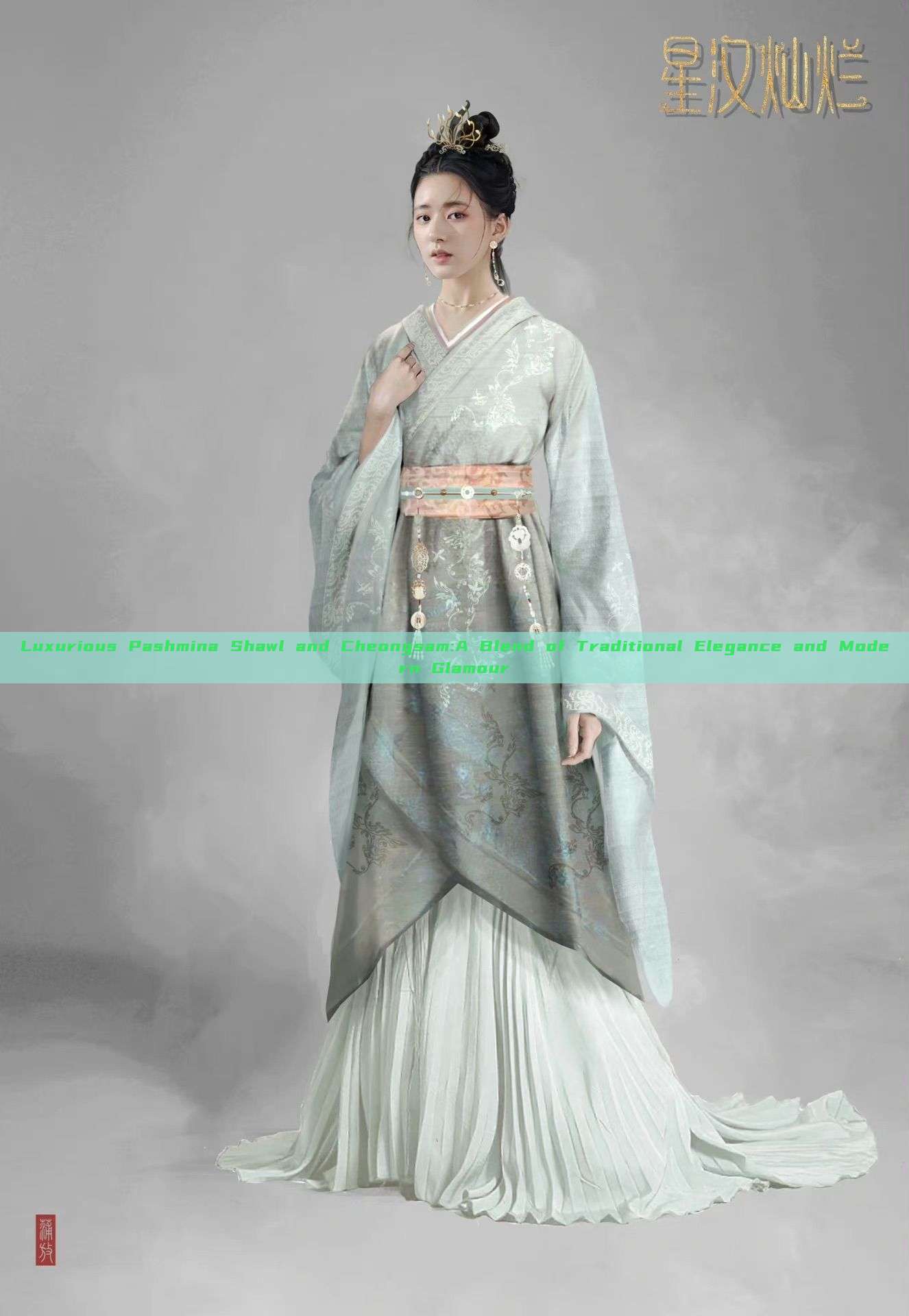 Luxurious Pashmina Shawl and Cheongsam:A Blend of Traditional Elegance and Modern Glamour Luxurious Pashmina Shawl and Cheongsam:A Blend of Traditional Elegance and Modern Glamour