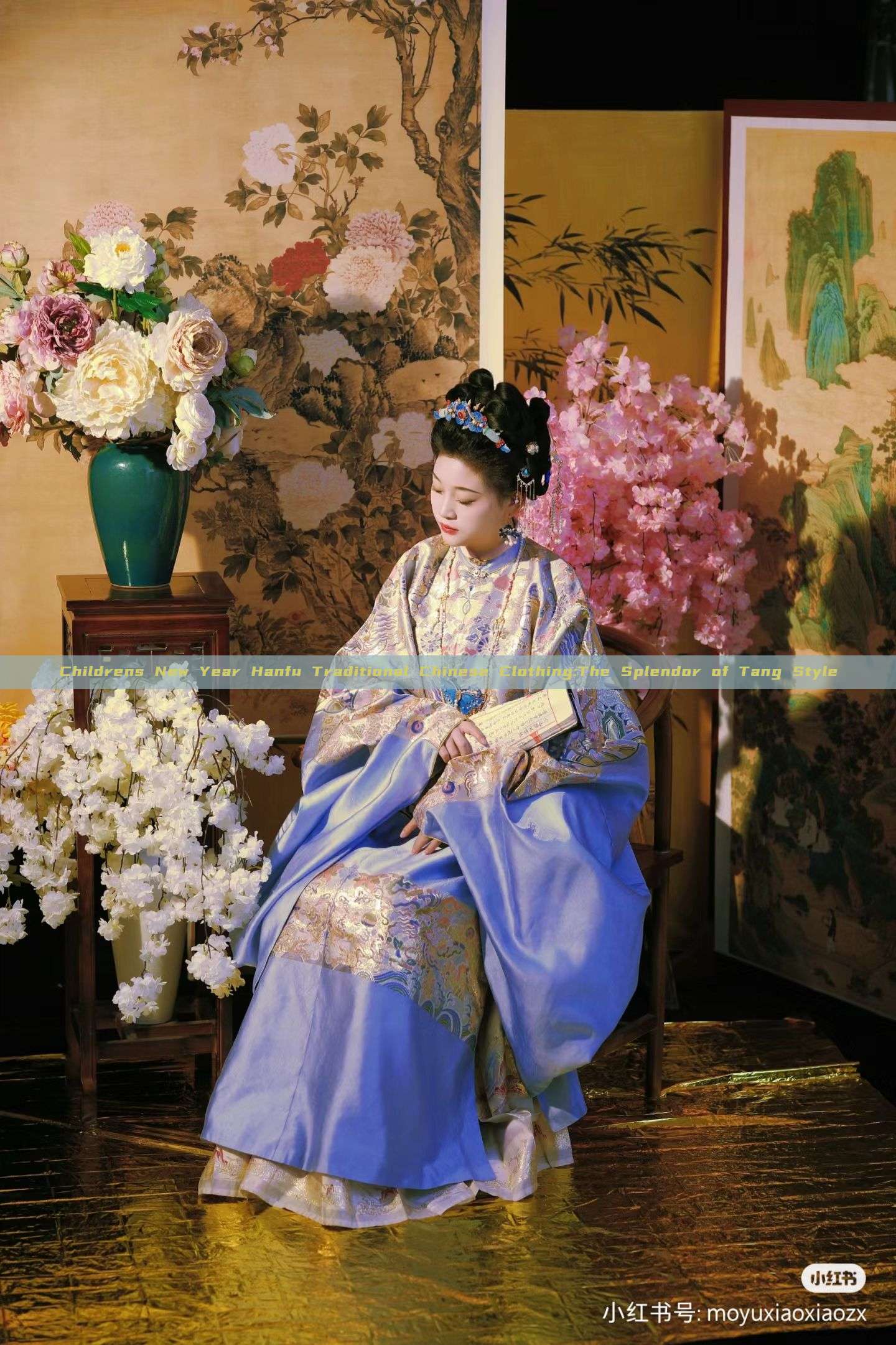 Childrens New Year Hanfu Traditional Chinese Clothing:The Splendor of Tang Style Childrens New Year Hanfu Traditional Chinese Clothing:The Splendor of Tang Style