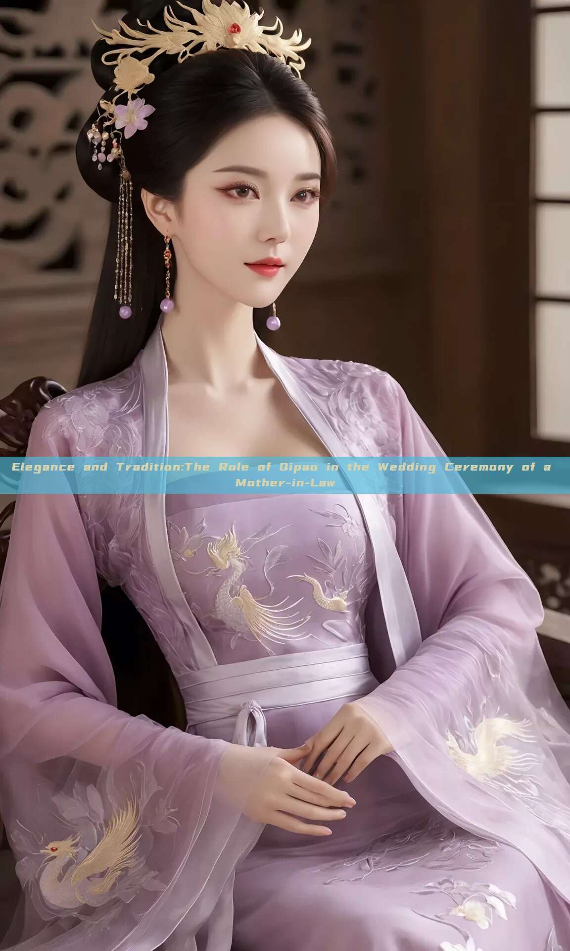 Elegance and Tradition:The Role of Qipao in the Wedding Ceremony of a Mother-in-Law Elegance and Tradition:The Role of Qipao in the Wedding Ceremony of a Mother-in-Law