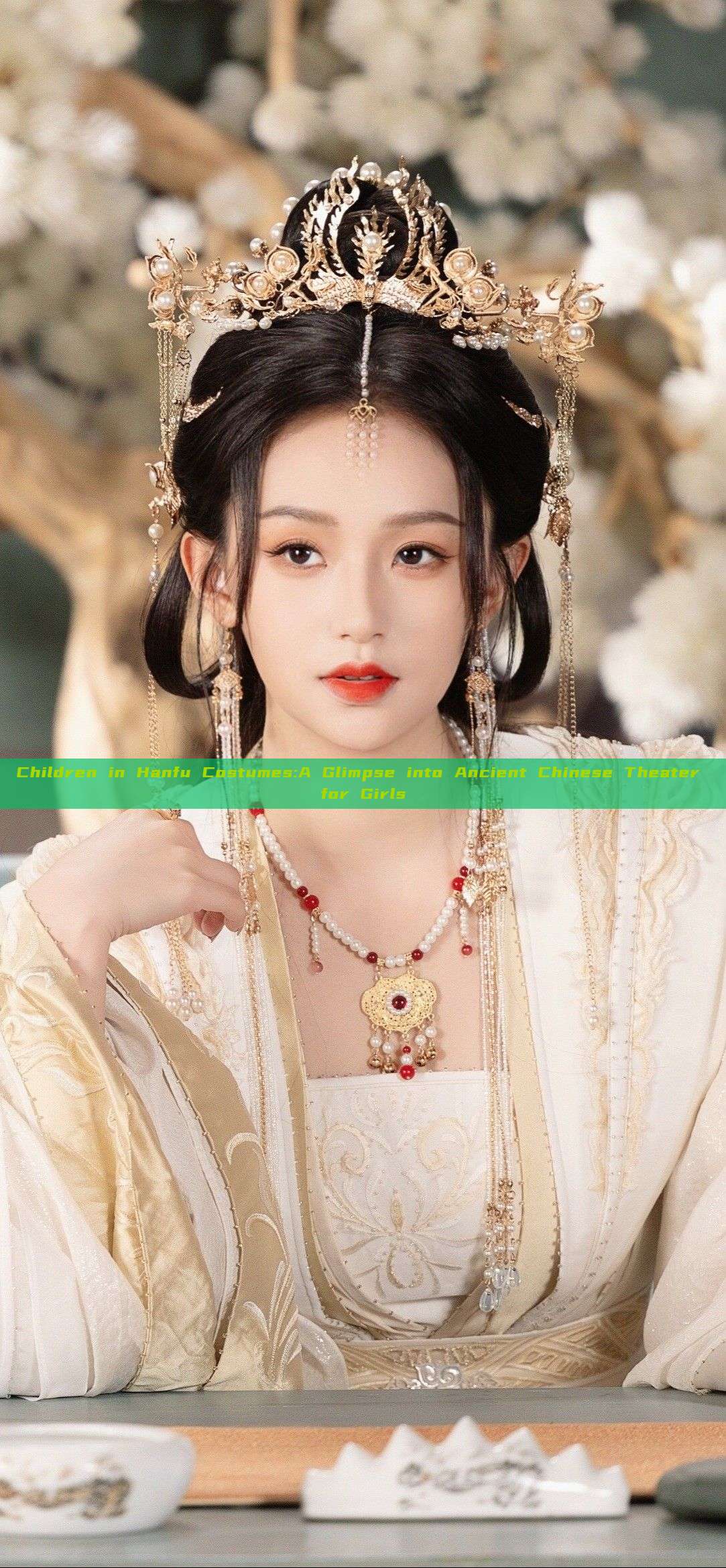 Children in Hanfu Costumes:A Glimpse into Ancient Chinese Theater for Girls