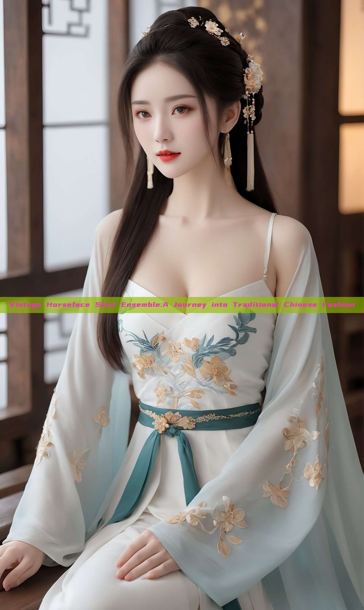 Vintage Horseface Skirt Ensemble:A Journey into Traditional Chinese Fashion Vintage Horseface Skirt Ensemble:A Journey into Traditional Chinese Fashion