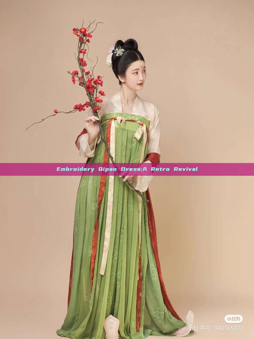 Embroidery Qipao Dress:A Retro Revival