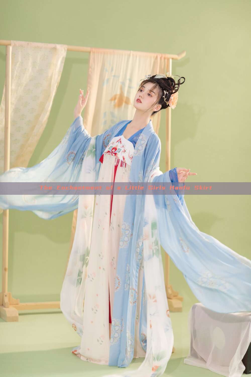 The Enchantment of a Little Girls Hanfu Skirt