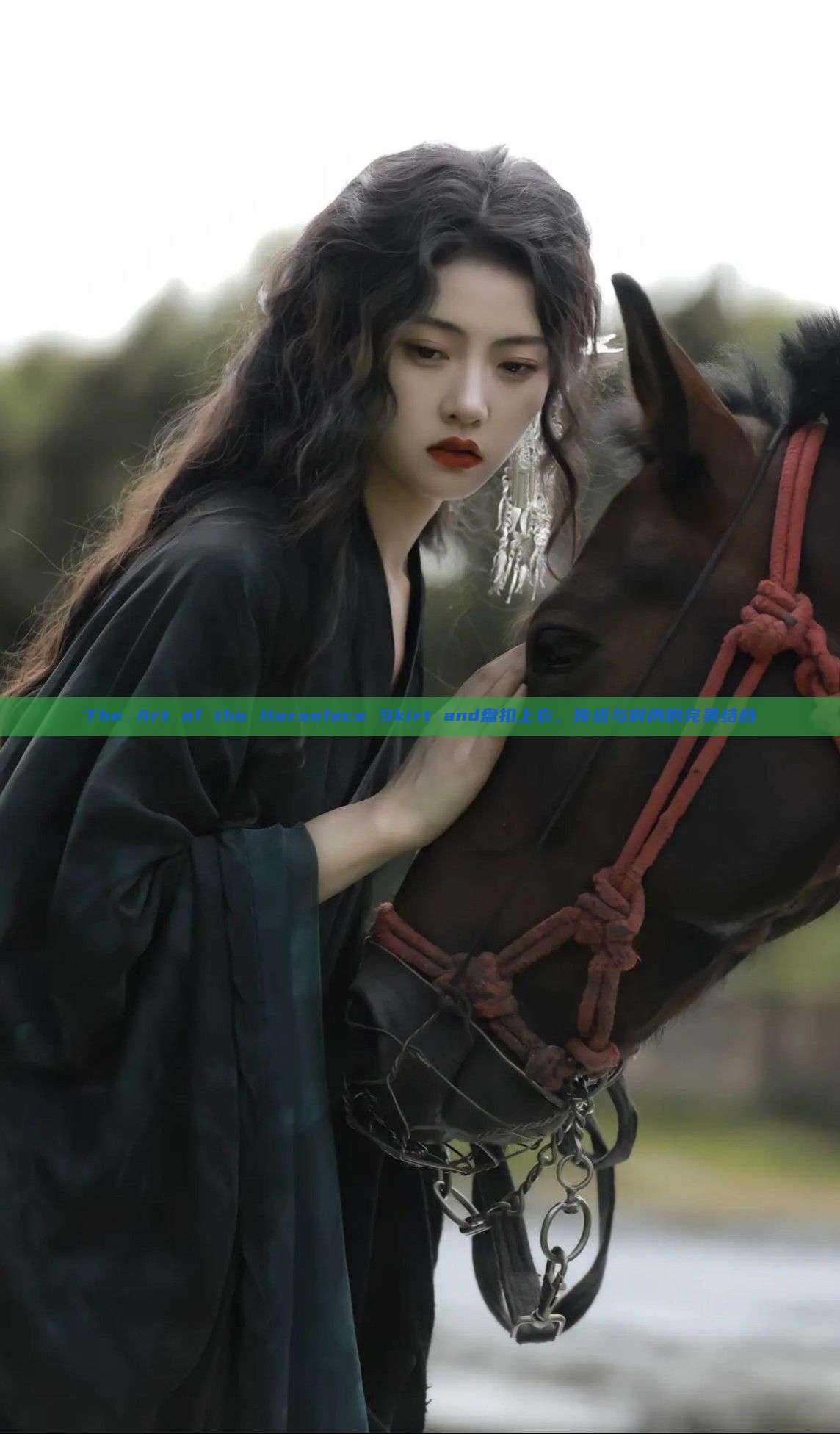 The Art of the Horseface Skirt and盘扣上衣，传统与时尚的完美结合