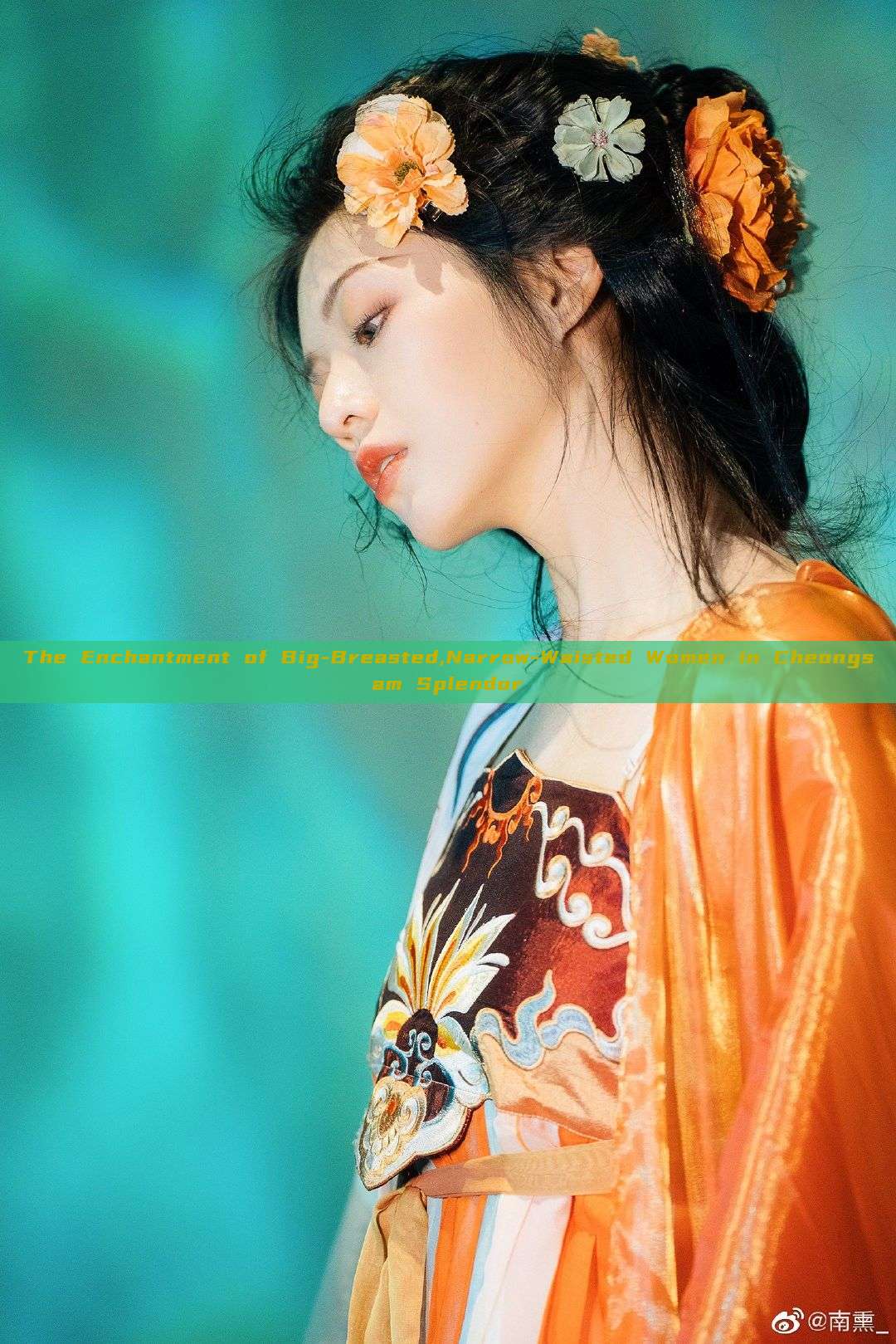 The Enchantment of Big-Breasted,Narrow-Waisted Women in Cheongsam Splendor The Enchantment of Big-Breasted,Narrow-Waisted Women in Cheongsam Splendor