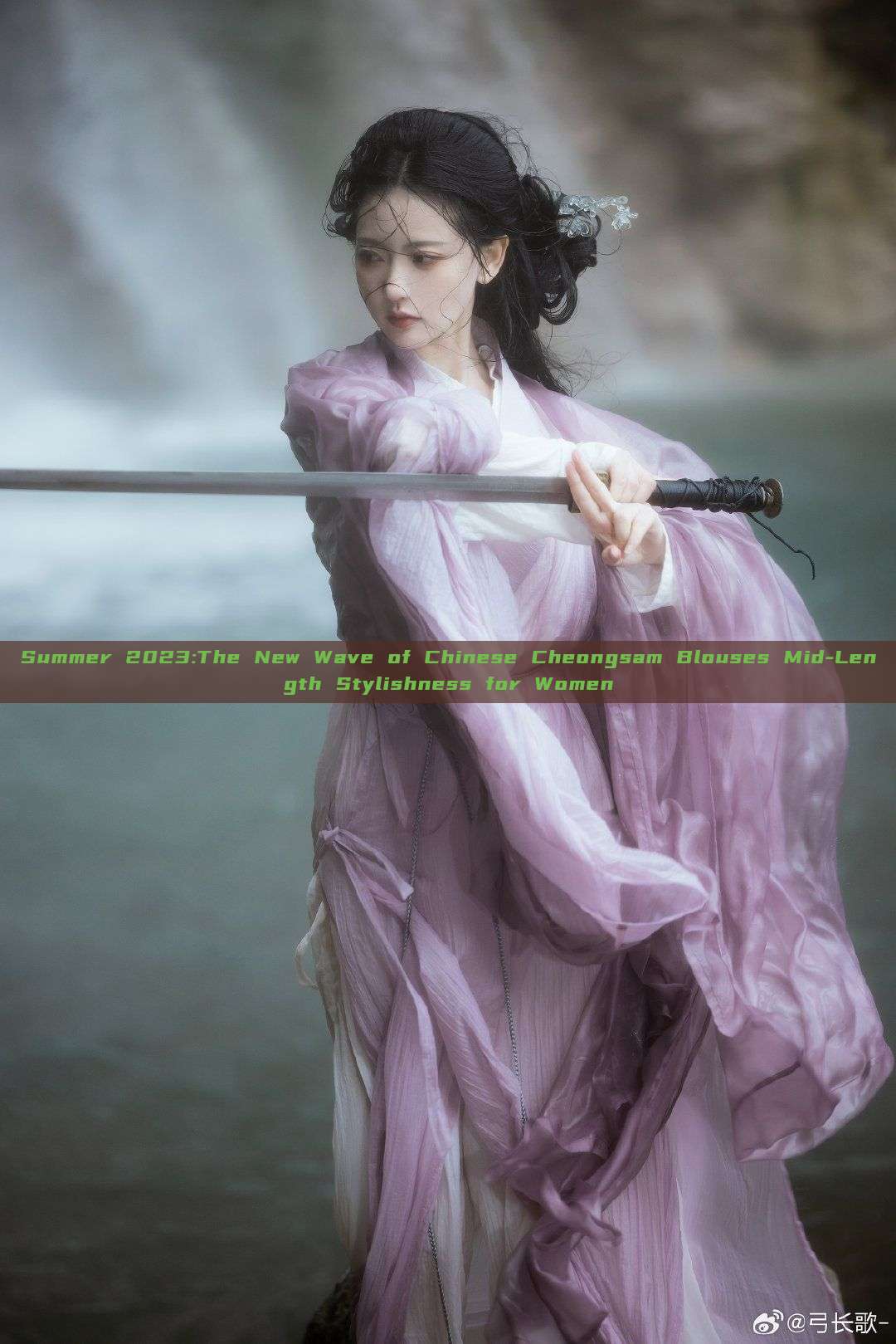 Summer 2023:The New Wave of Chinese Cheongsam Blouses Mid-Length Stylishness for Women Summer 2023:The New Wave of Chinese Cheongsam Blouses Mid-Length Stylishness for Women