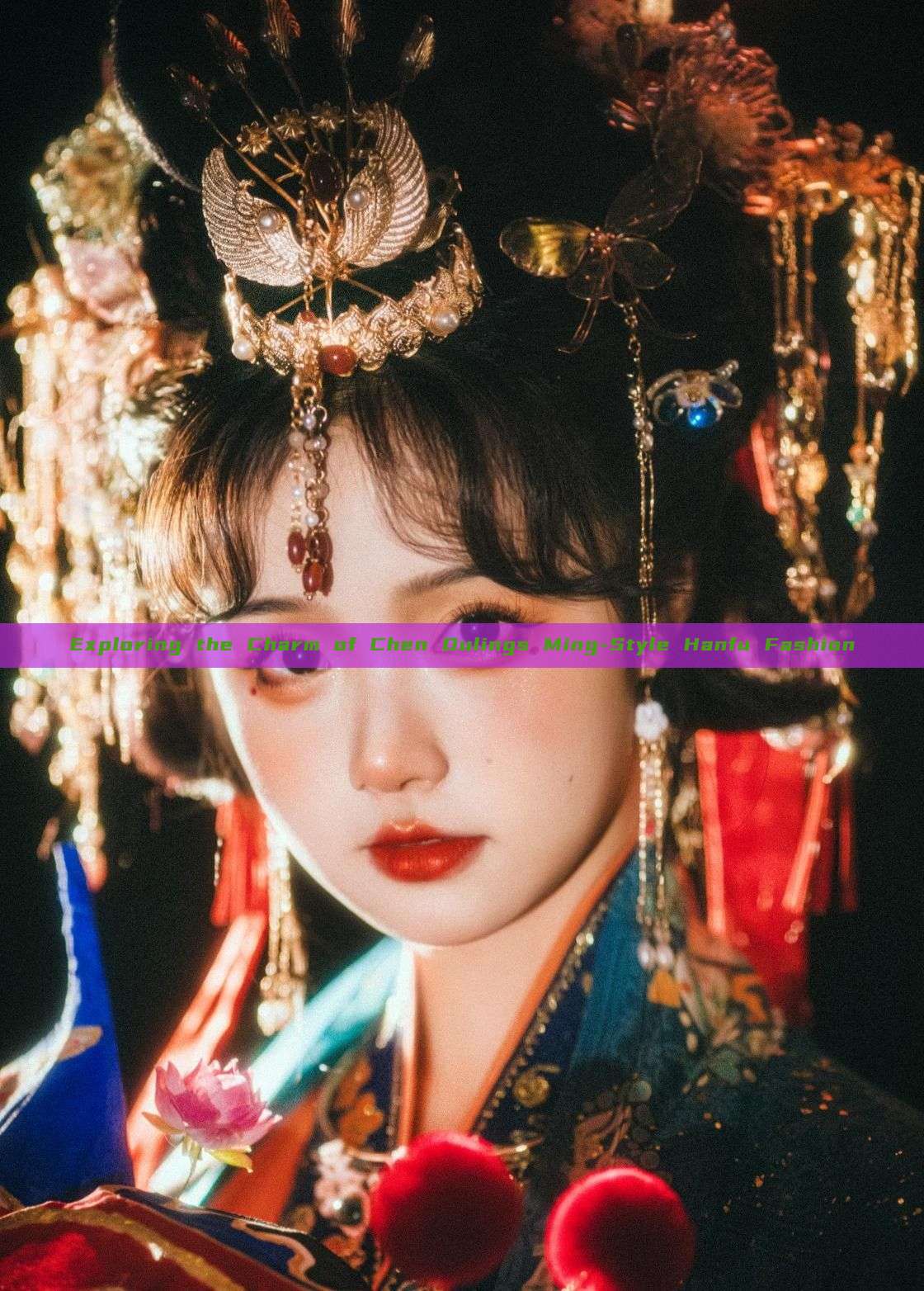 Exploring the Charm of Chen Dulings Ming-Style Hanfu Fashion Exploring the Charm of Chen Dulings Ming-Style Hanfu Fashion